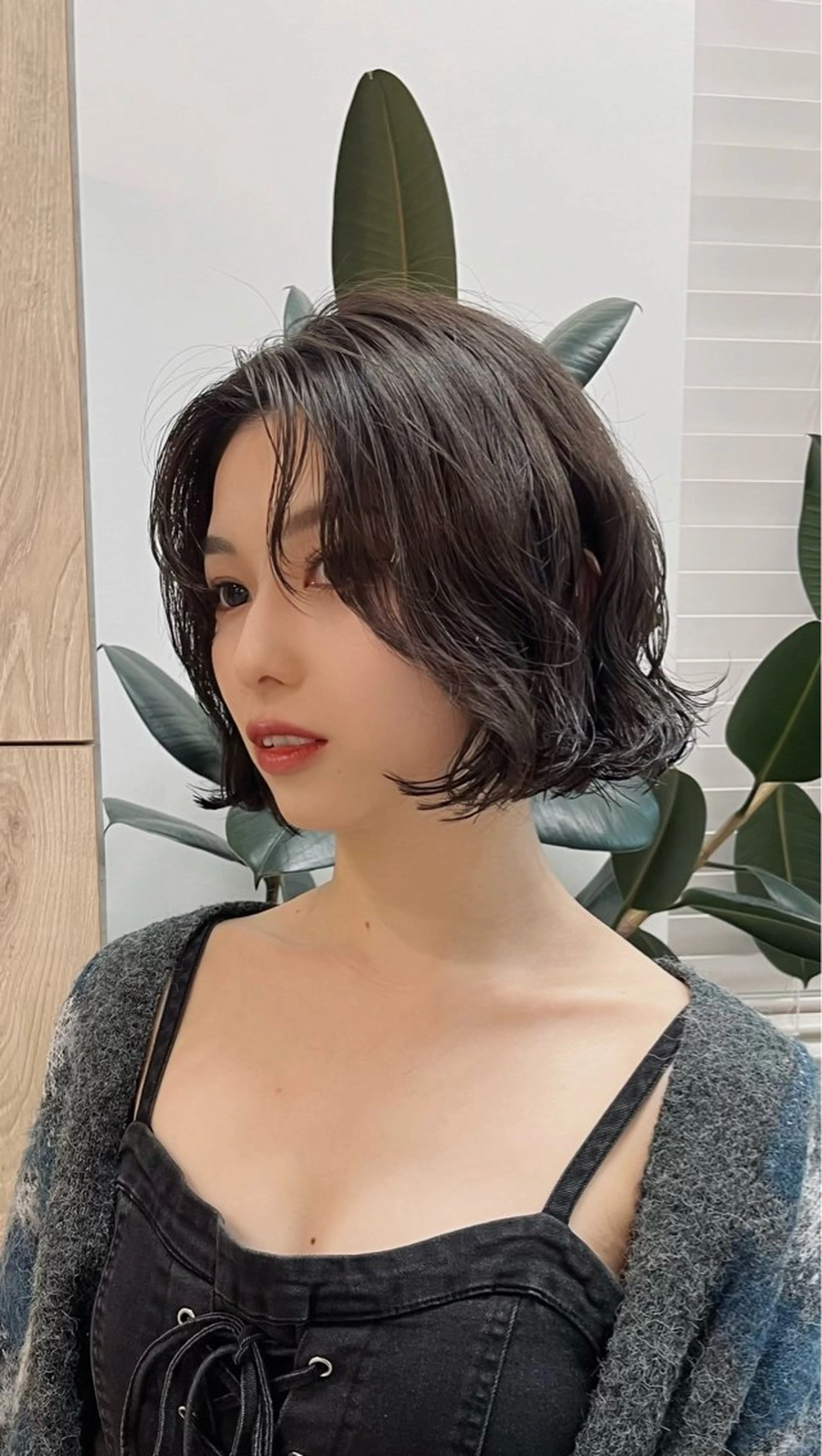 ショート 顔周りカット カット パーマ トリートメント marino/ カラー/顔周りカットのヘアスタイル