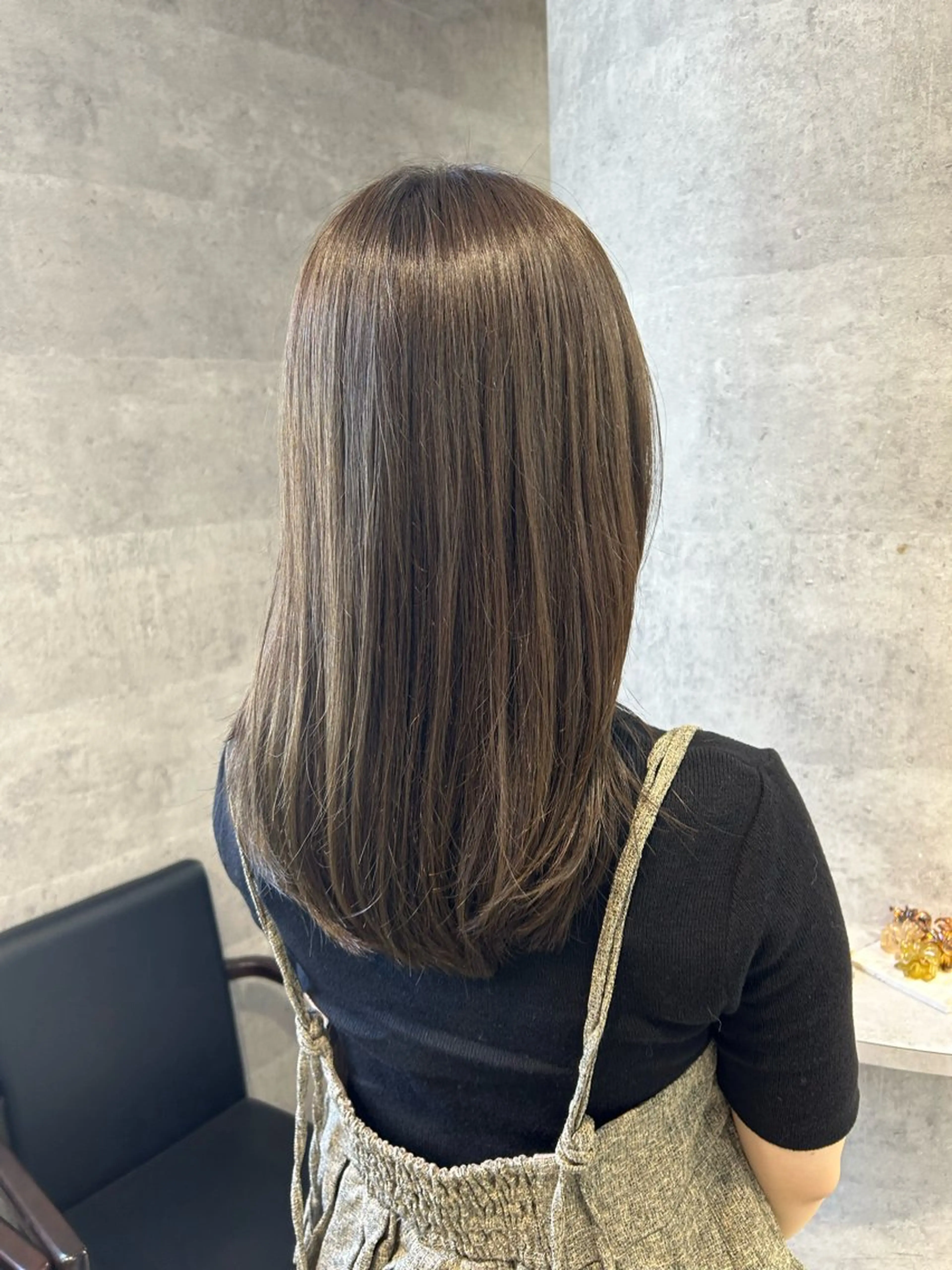 ミディアム カラー カット ヘアカラー トリートメント 外国人風ヘア/ 髪質改善/ayacaのヘアスタイル