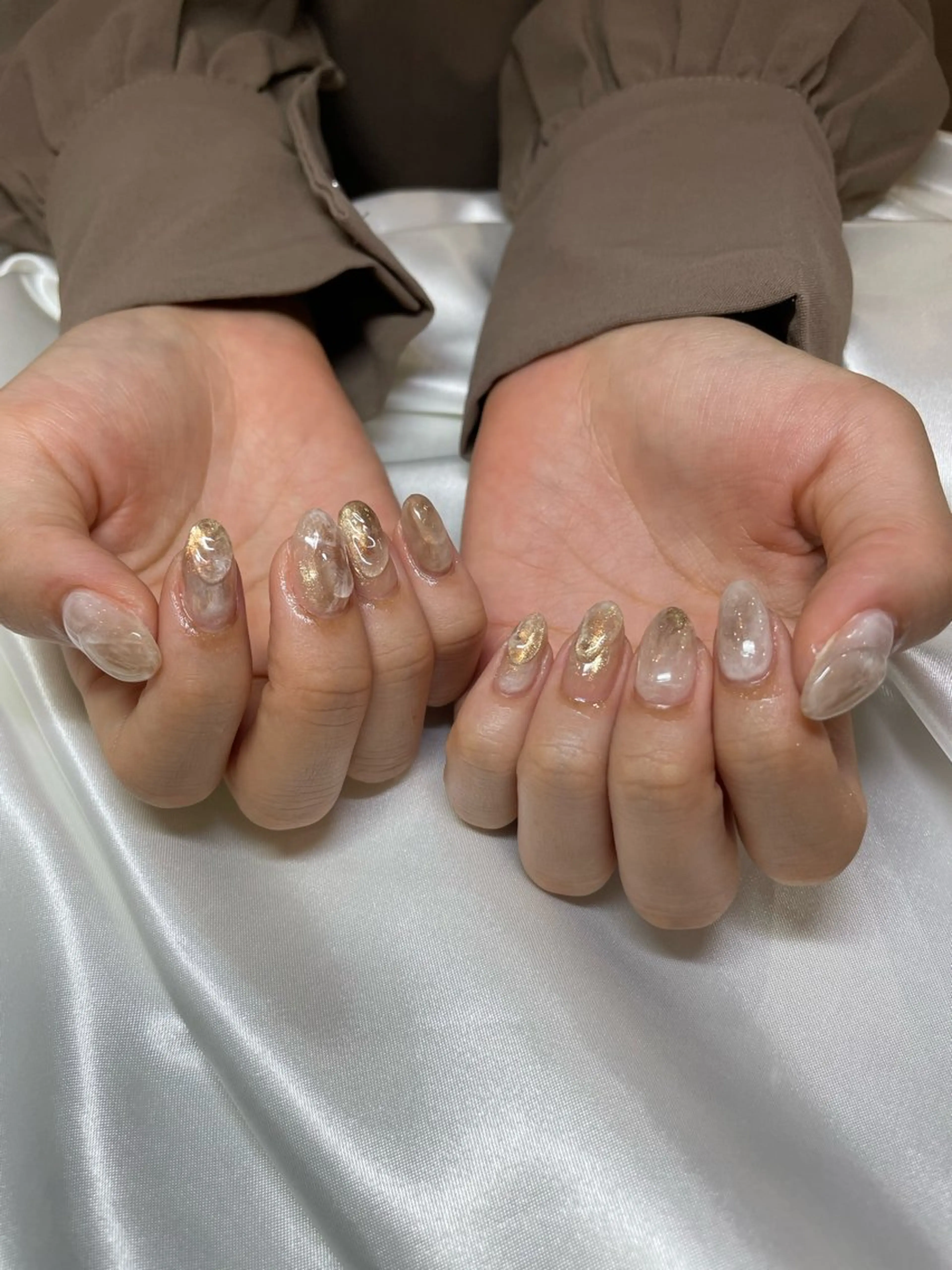 ネイル ニュアンスネイル Rommy suiのネイルデザイン