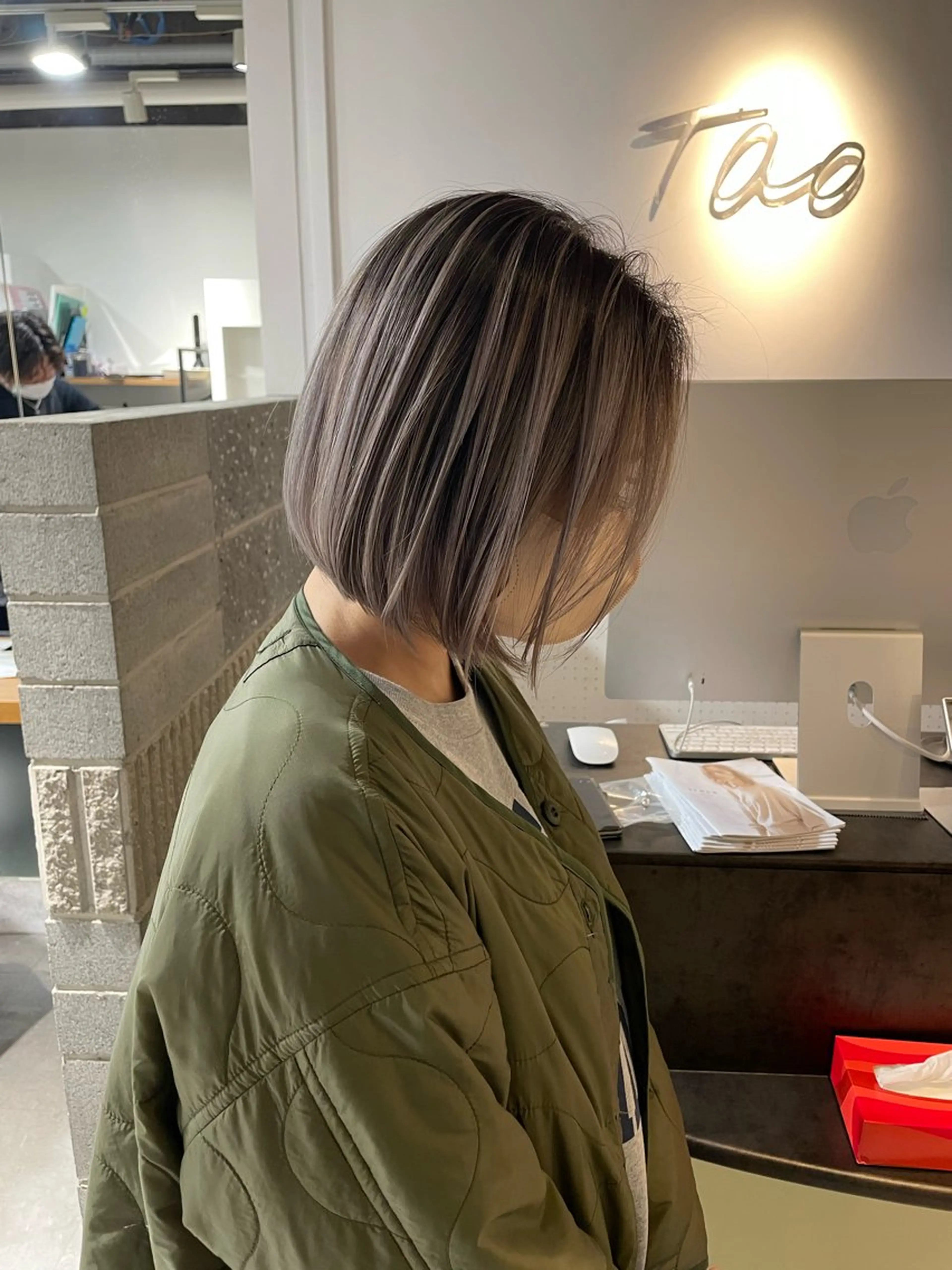 ショート ヘアカラー トリートメント Tao所属・藤川 大智のヘアスタイル