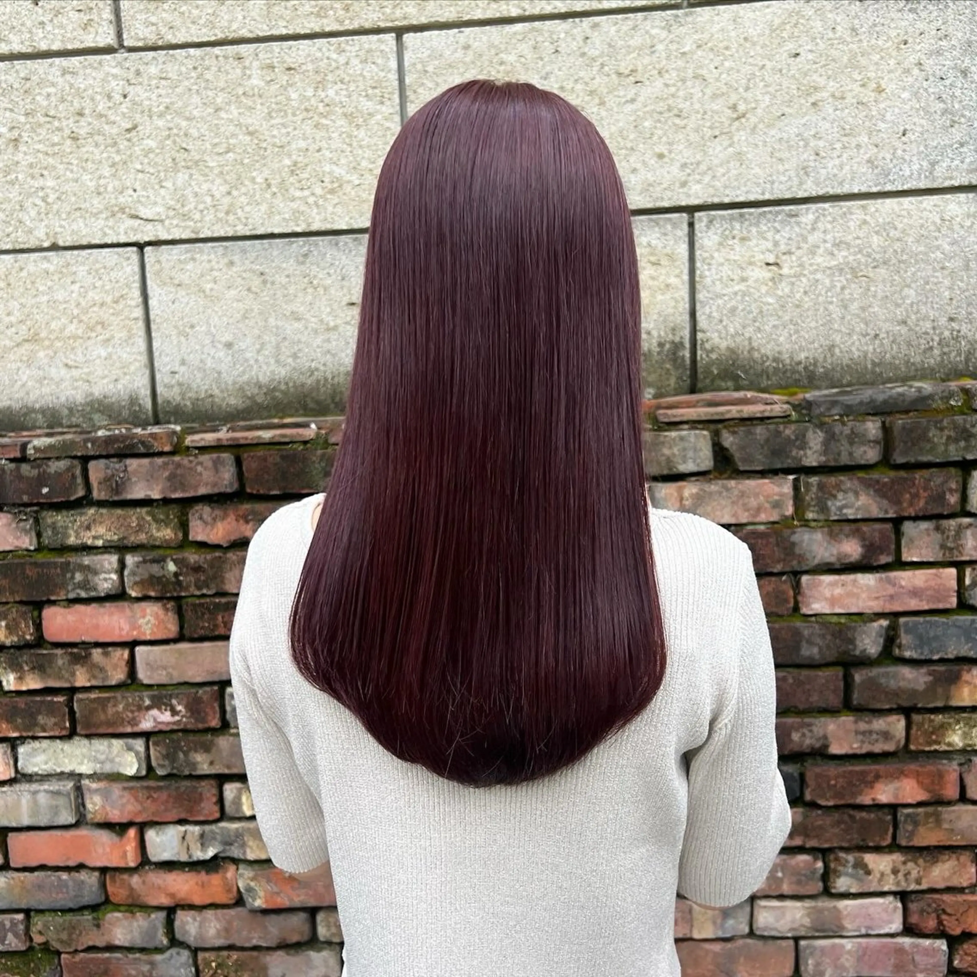 ロング カラー カット ヘアカラー トリートメント 似合わせヘア🫶🏻 つきいてるみのヘアスタイル