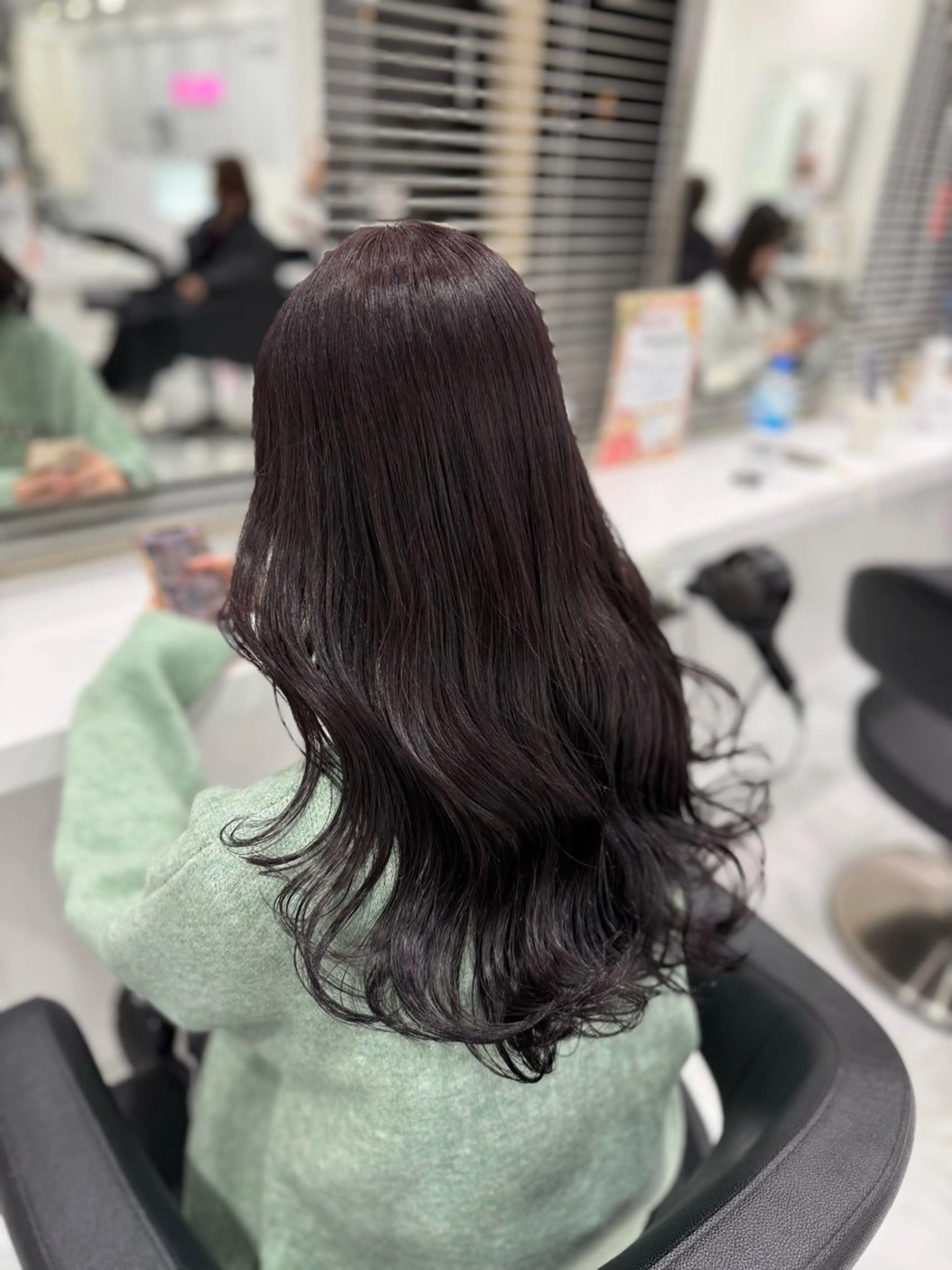 ロング カラー ラベンダーカラー ヘアカラー トリートメント ブリーチなし🌼トレ ンド🌼似合わせのヘアスタイル