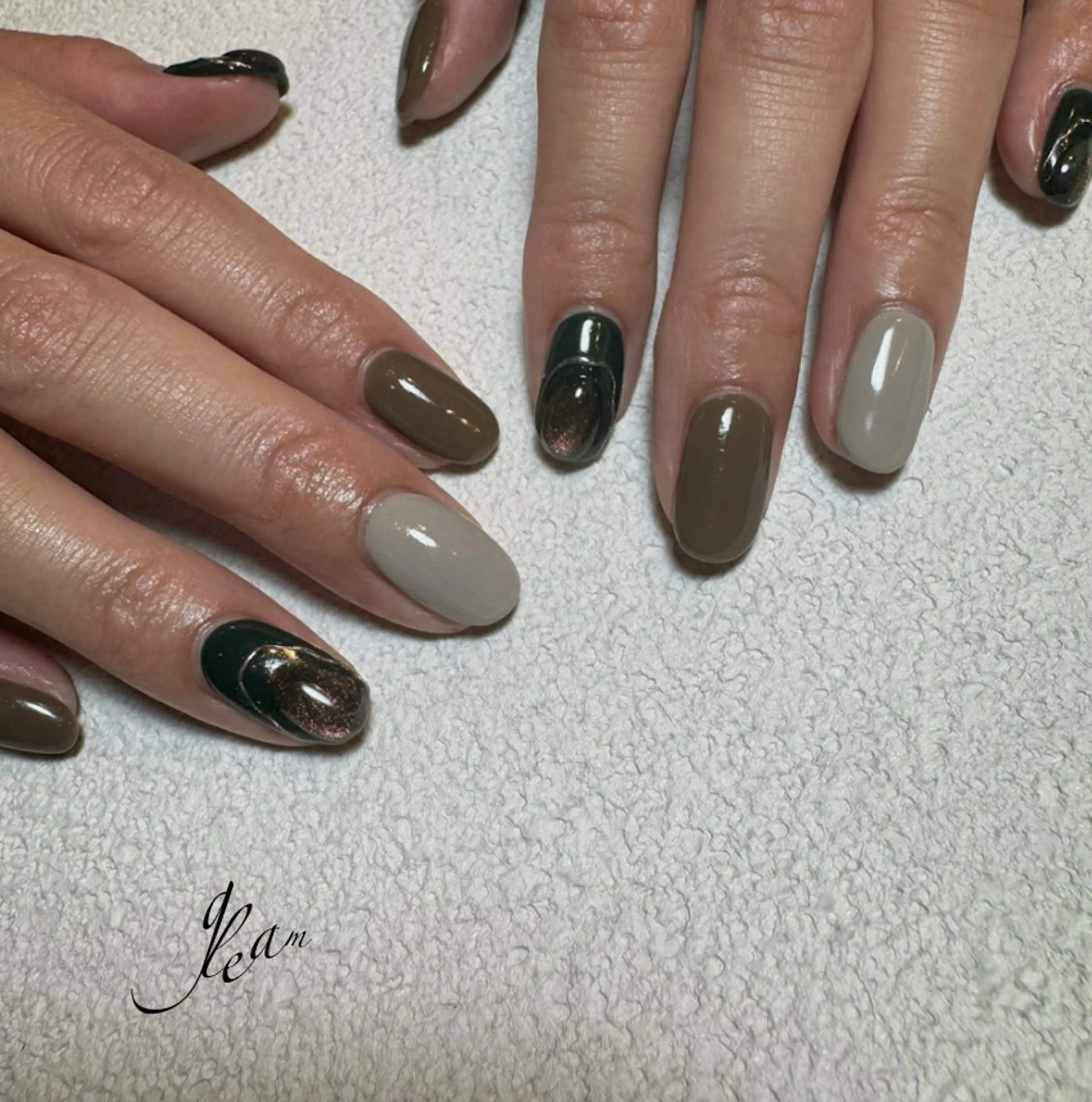 ネイル ハンドネイル gleam所属・gleam✴︎ sayakaのネイルデザイン