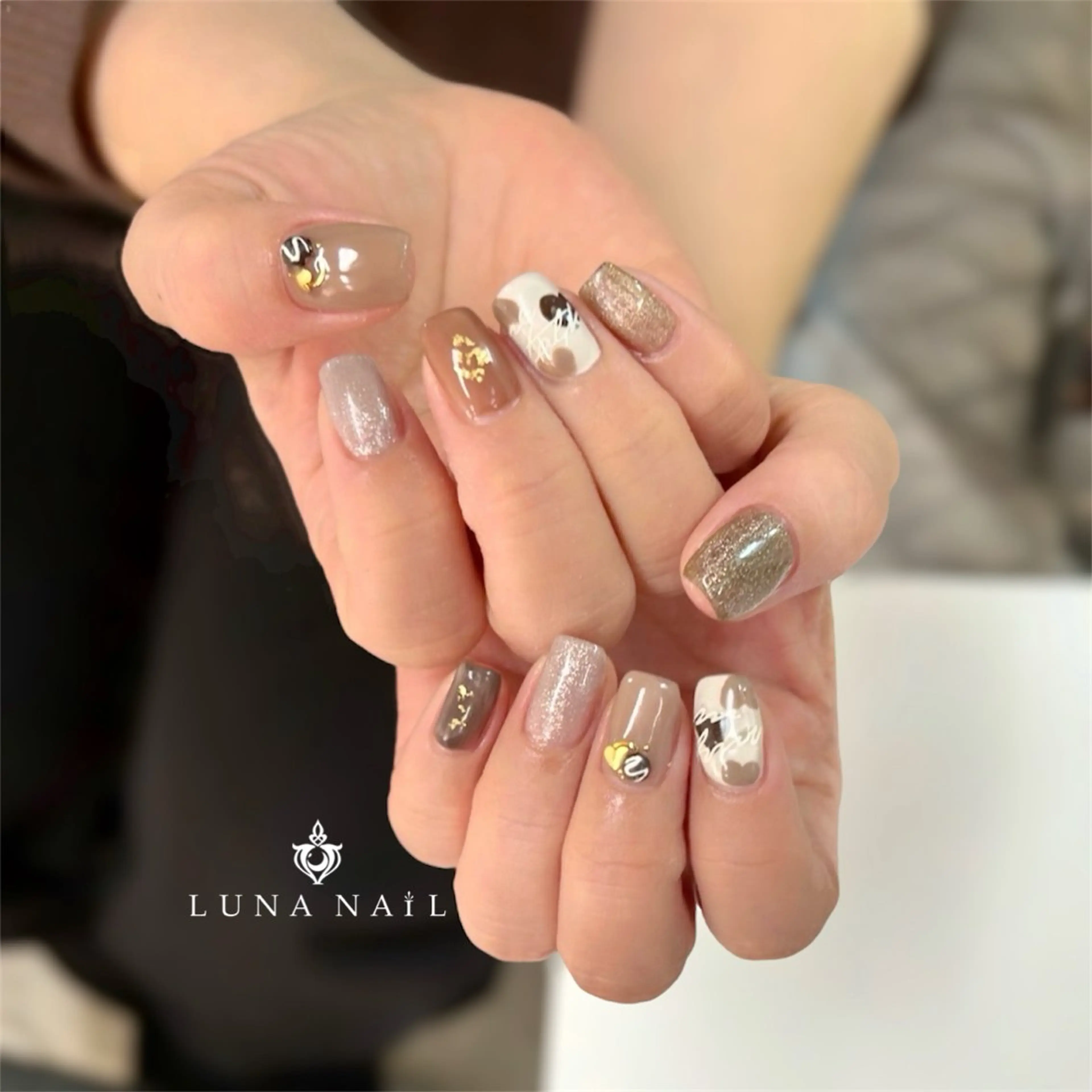 ネイル ハンドネイル アトリエ　ミモザ所属・いまむら あかりのネイルデザイン