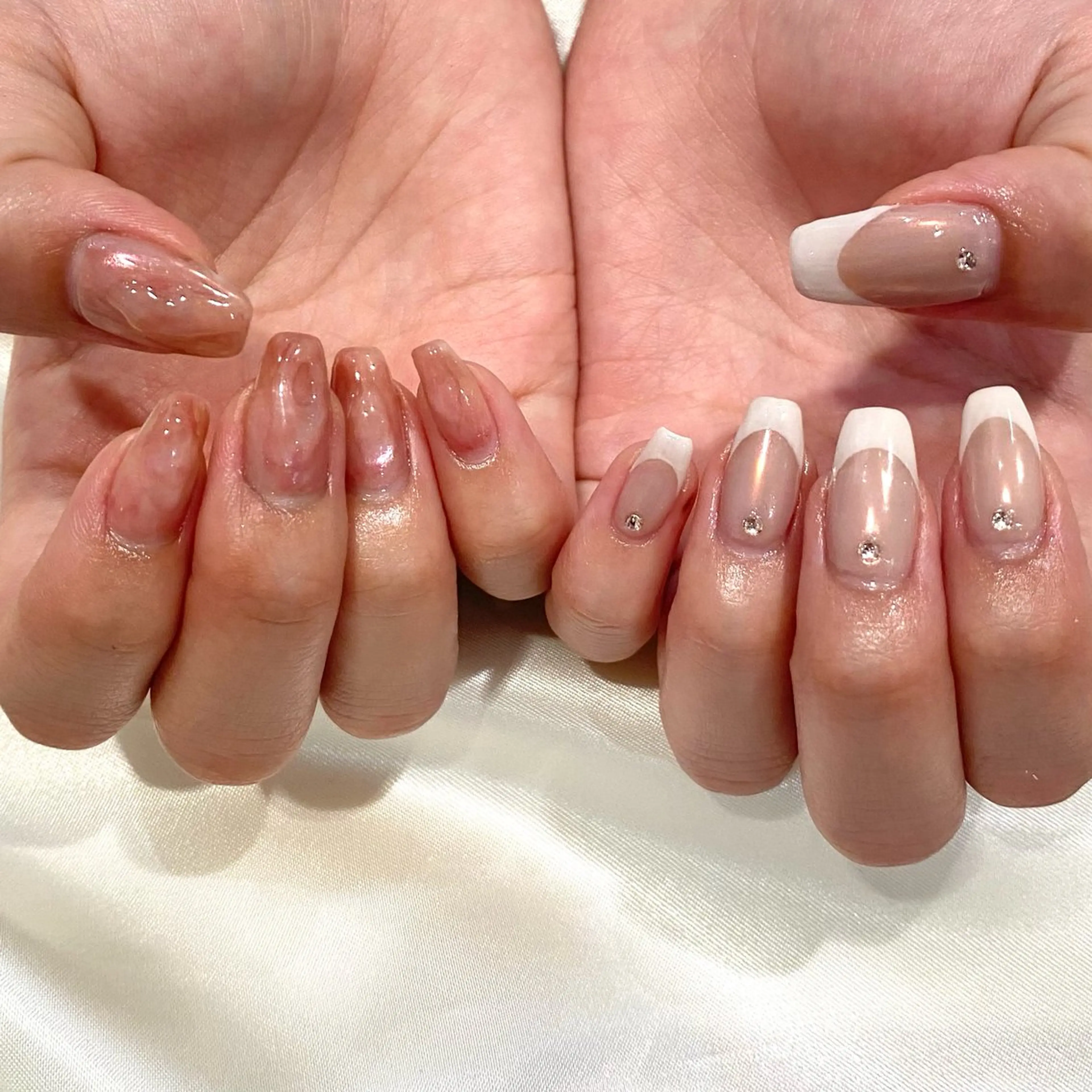 ネイル ハンドネイル 江原 楓果のネイルデザイン