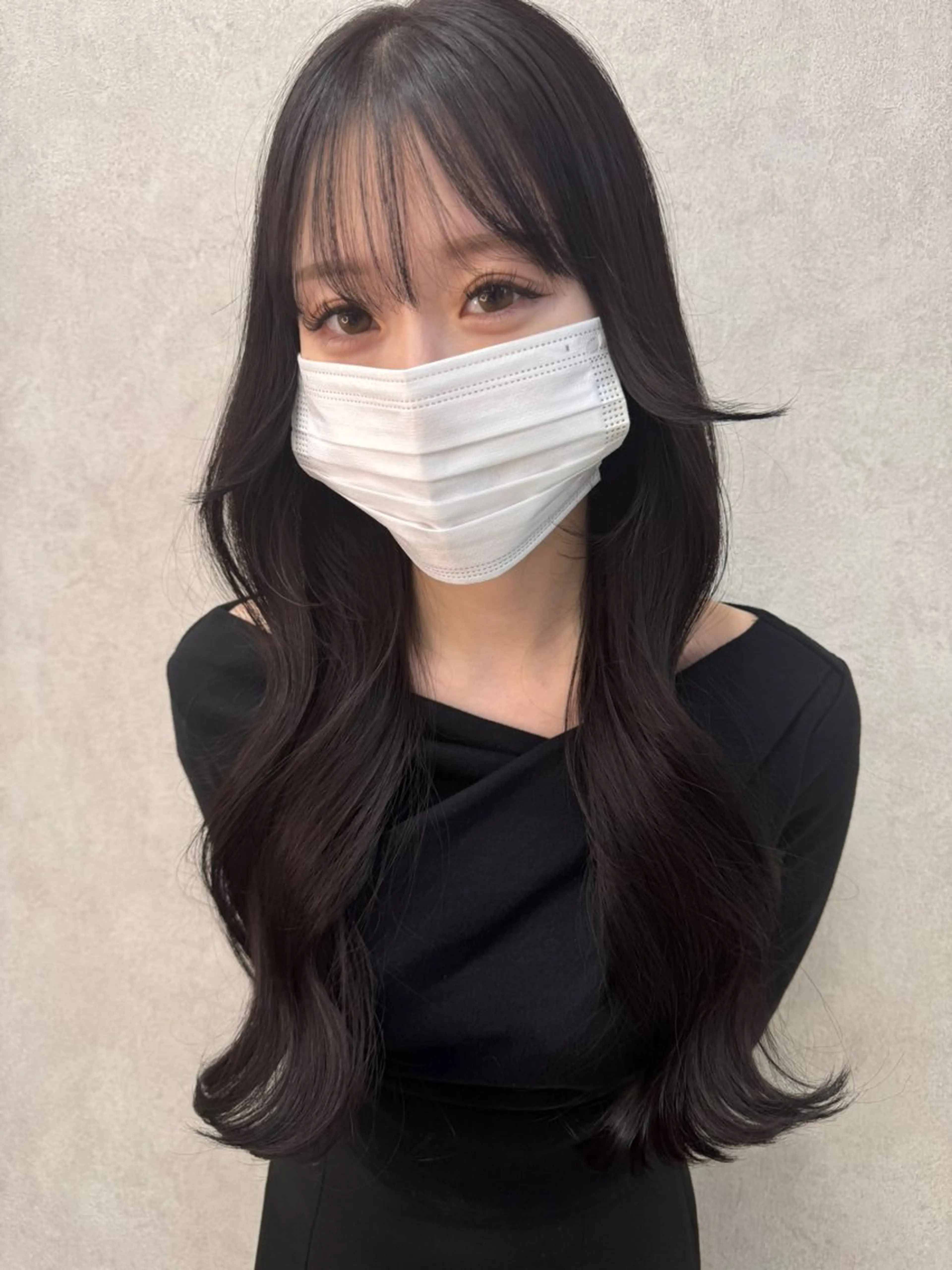 韓国レイヤーカット+超音波生トリートメント ¥5500の写真