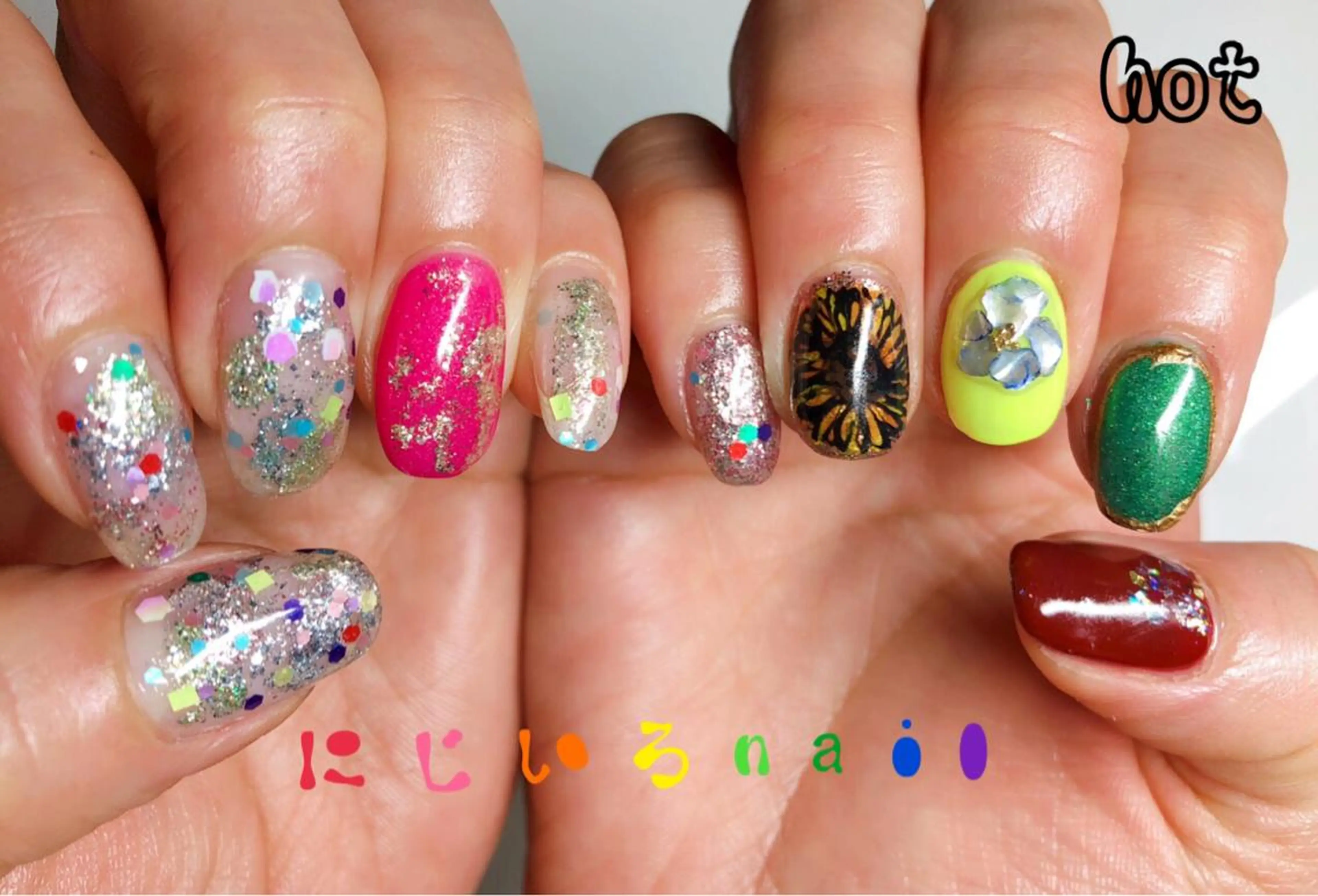 ネイル にじいろ nailのネイルデザイン