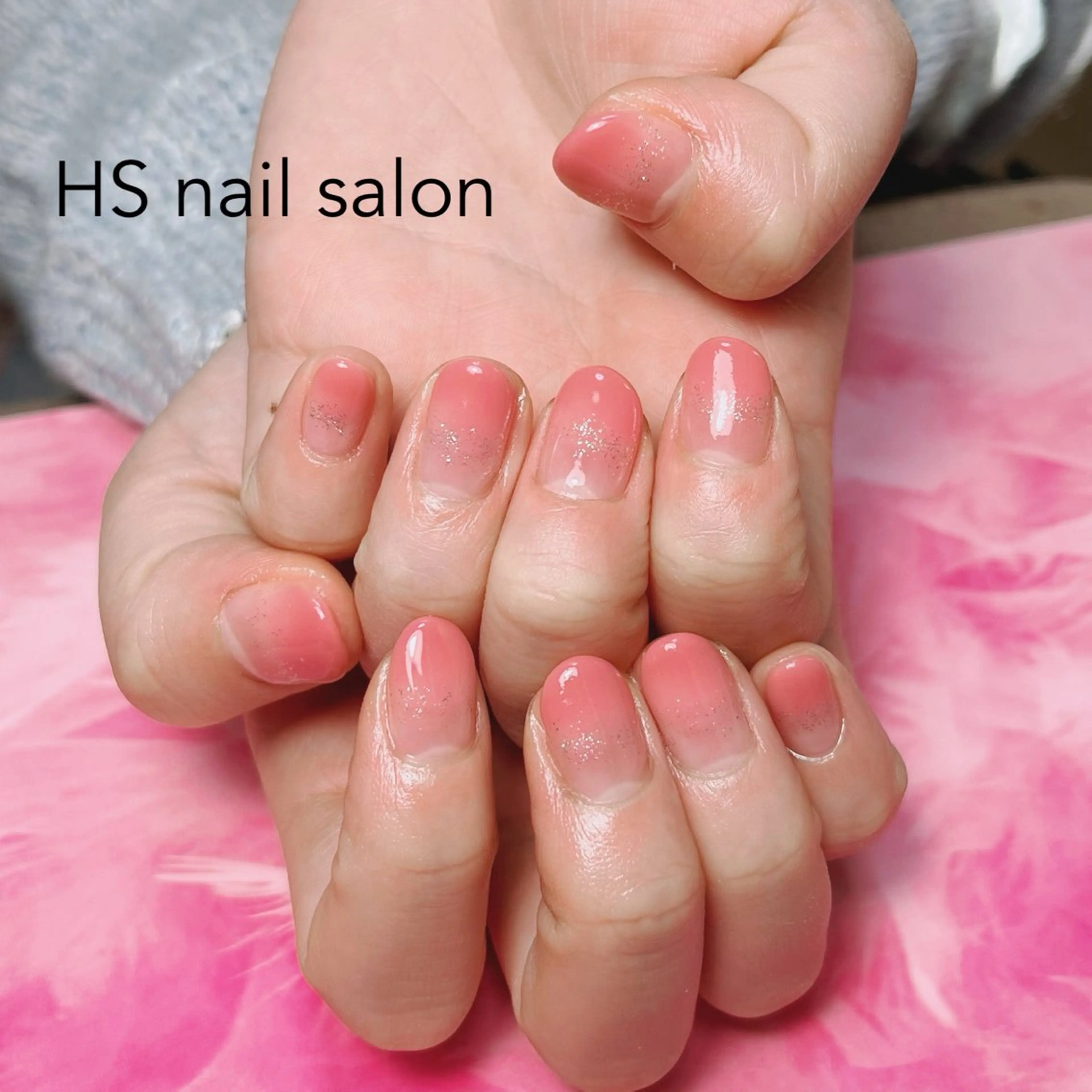 ショート ハンドネイル hs nail salonのネイルデザイン