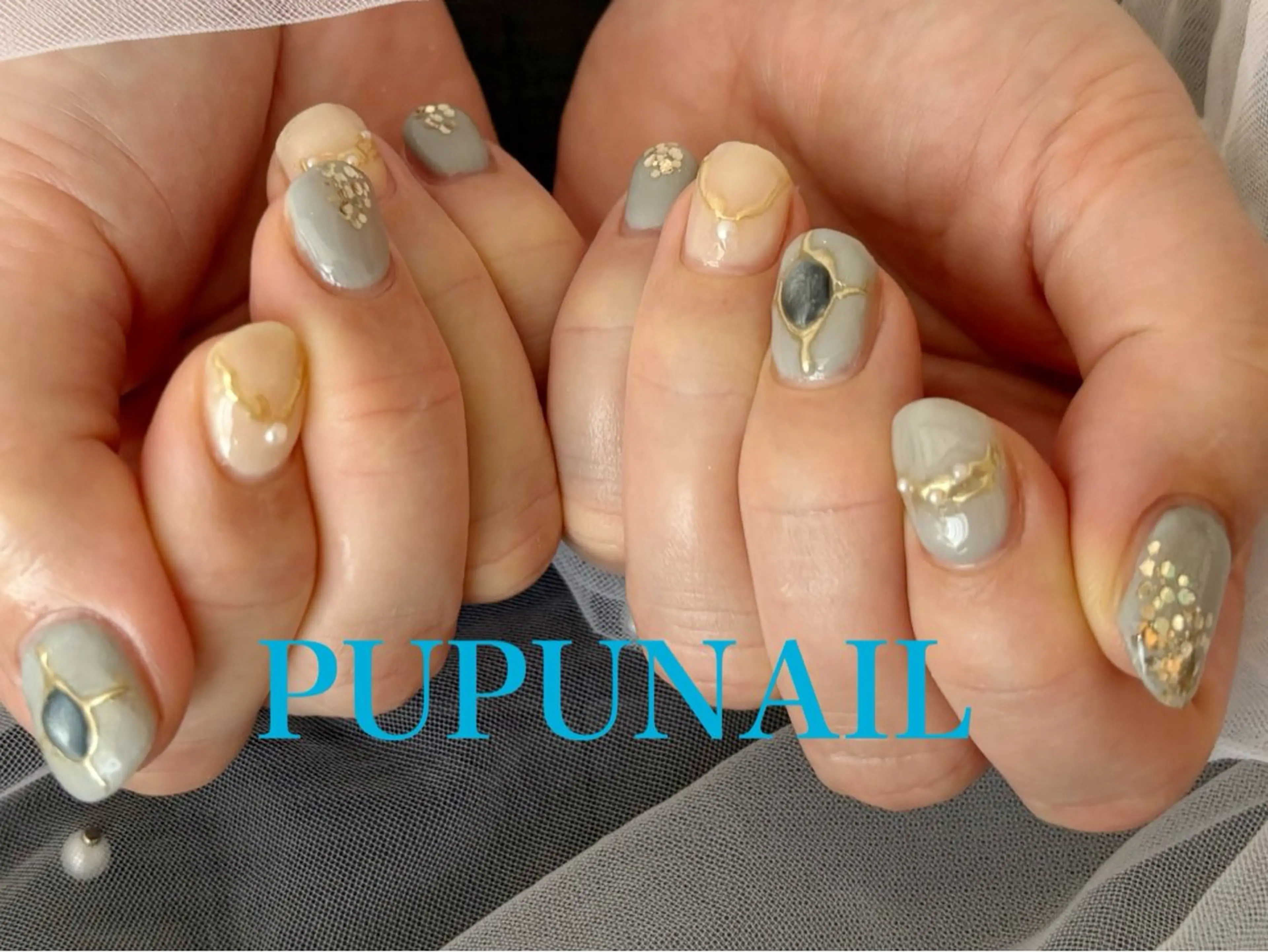 ミディアム ハンドネイル kido chieのネイルデザイン