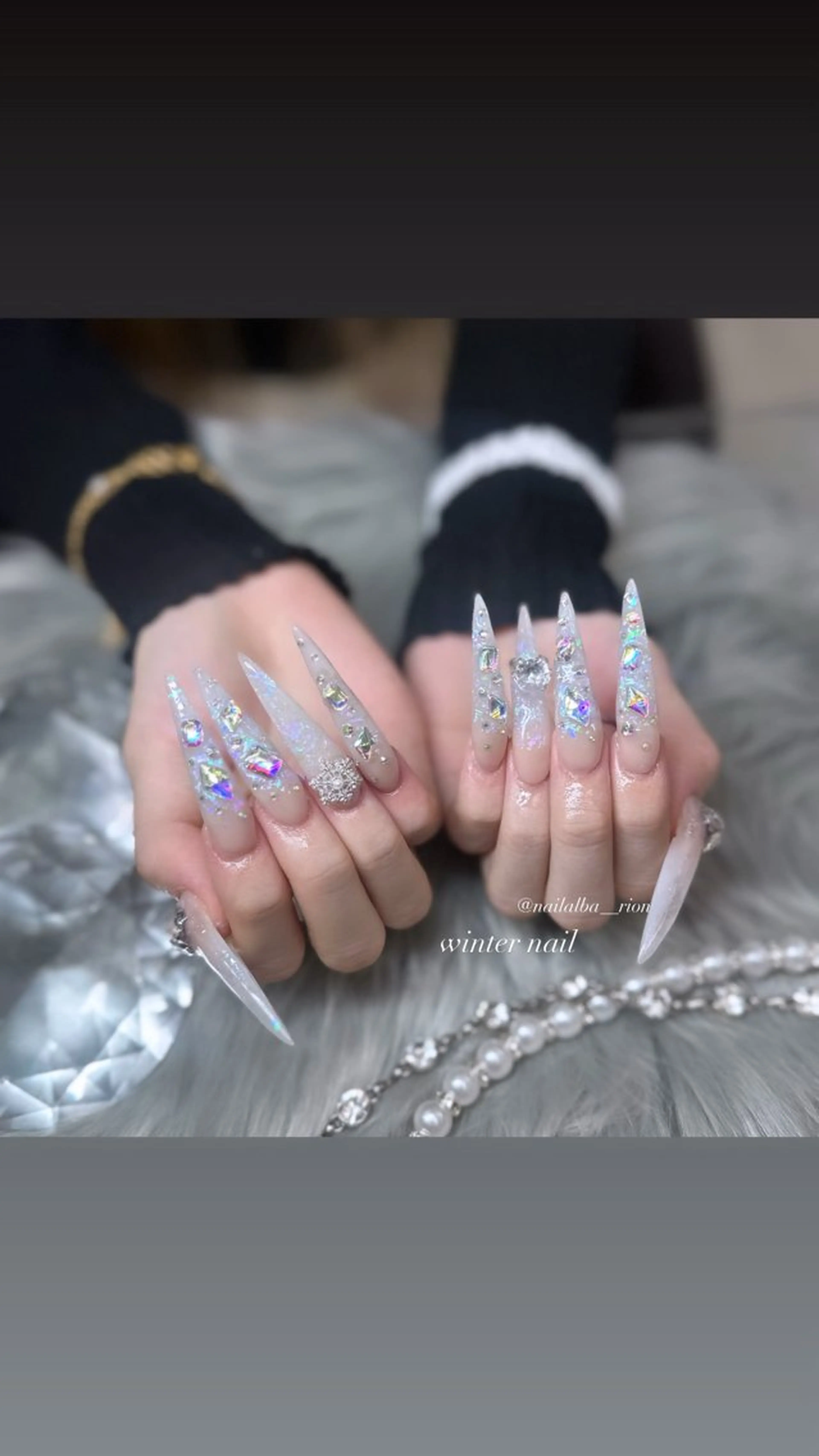 ネイル 加納 莉音のネイルデザイン