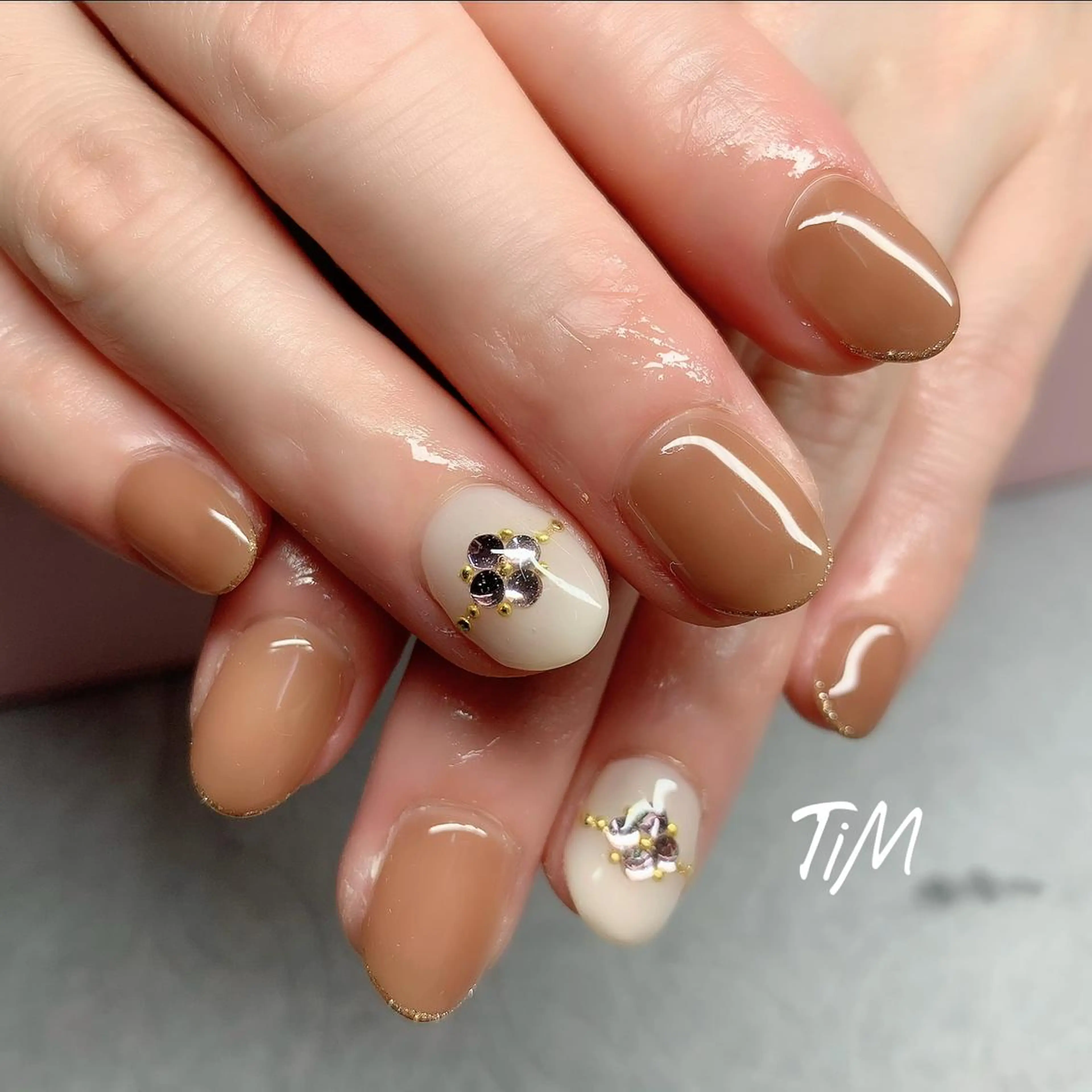 ショート ネイル Beauty Studio TiM所属・TiM【ティム】 近鉄八尾店のマツエク・マツパデザイン