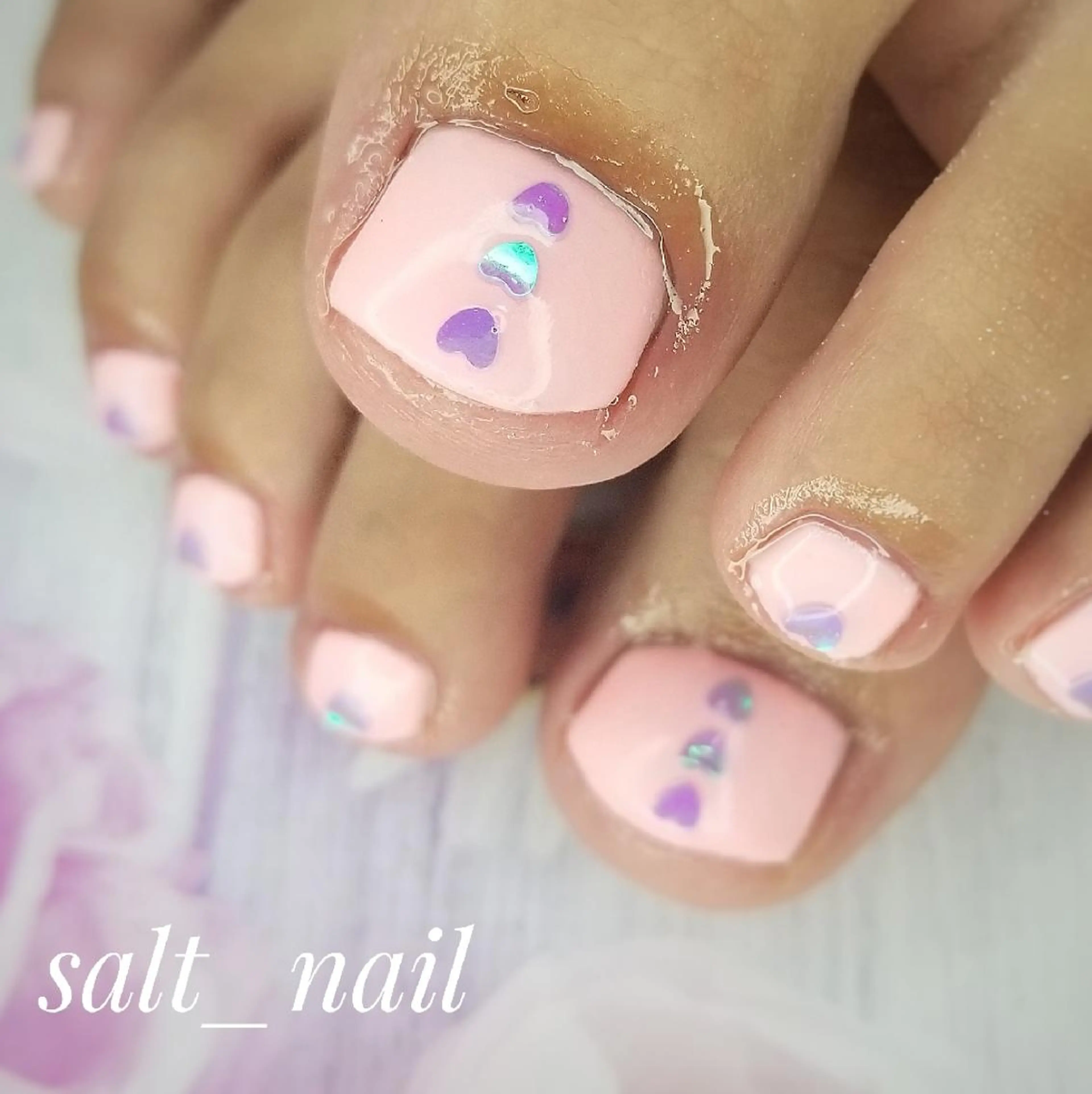 ネイル ワンカラーネイル 個人サロン saltnailのネイルデザイン