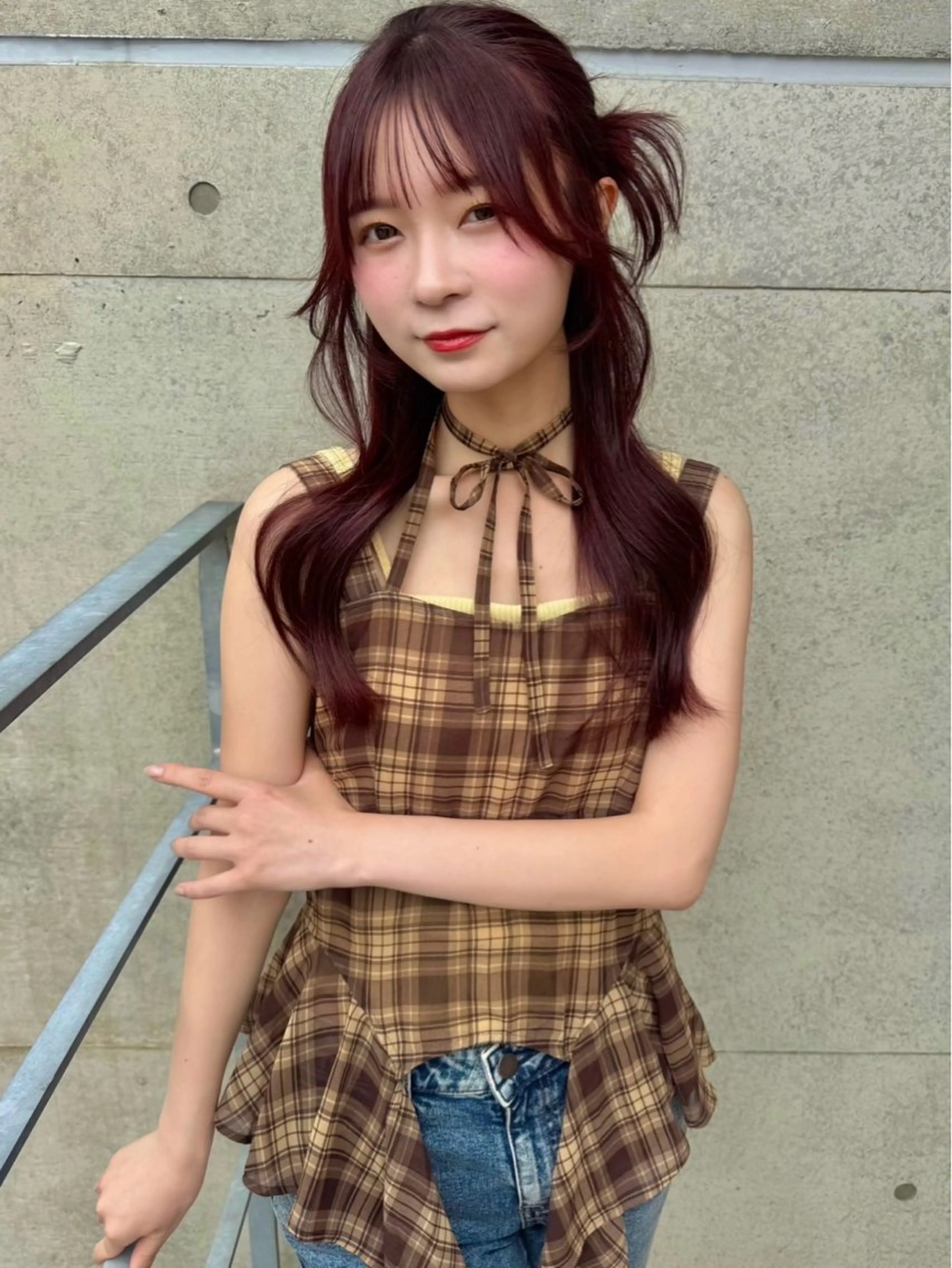 🍀* ゚韓国トレンド𝐜𝐮𝐭〈𝐦𝐞𝐧'𝐬🙆‍♀️〉/韓国レイヤー/顔周りレイヤー/切りっぱなしボブetcの写真