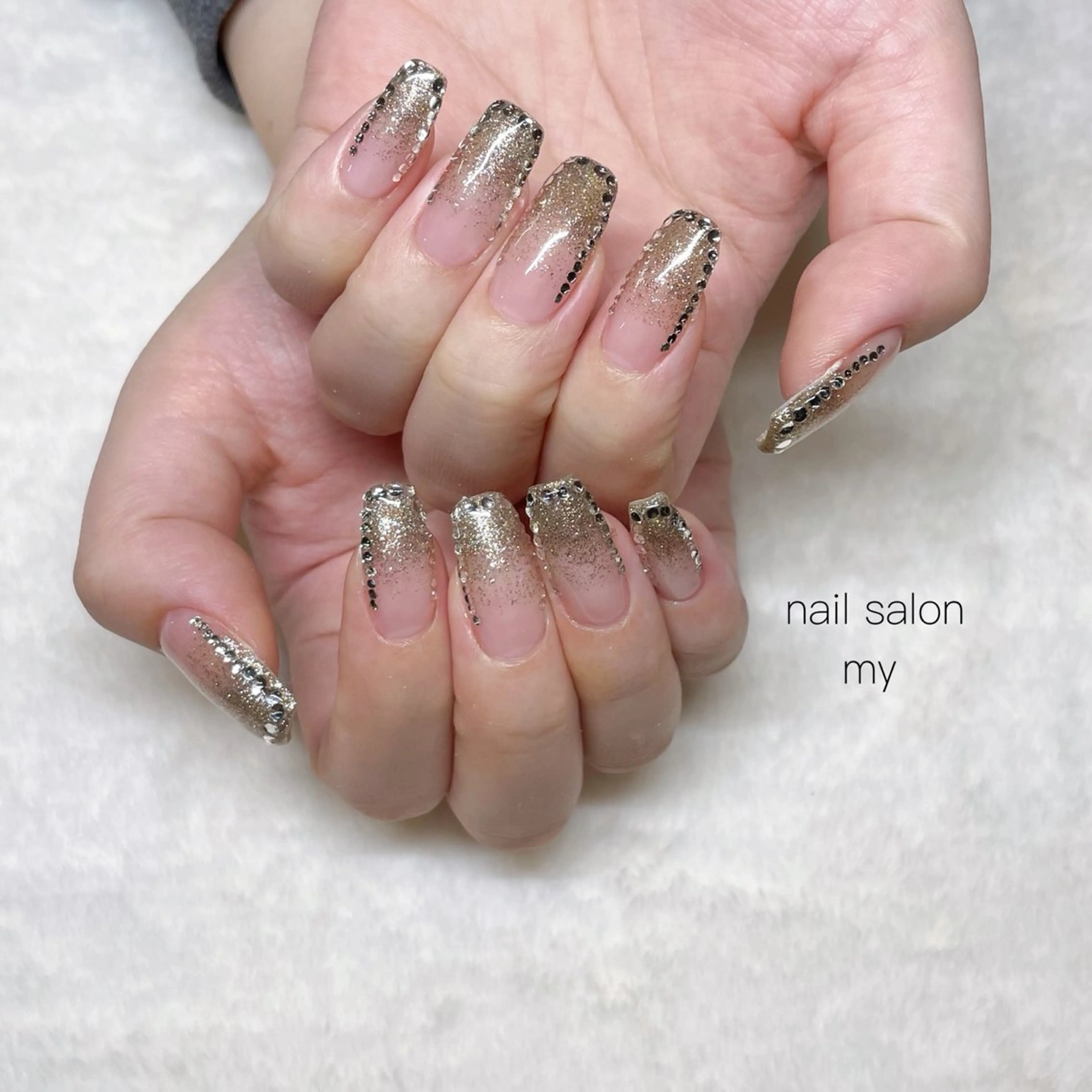 ネイル 韓国ネイル ニュアンスネイル ワンホンネイル ハンドネイル Nail salon MY所属・NailSalon MYのネイルデザイン