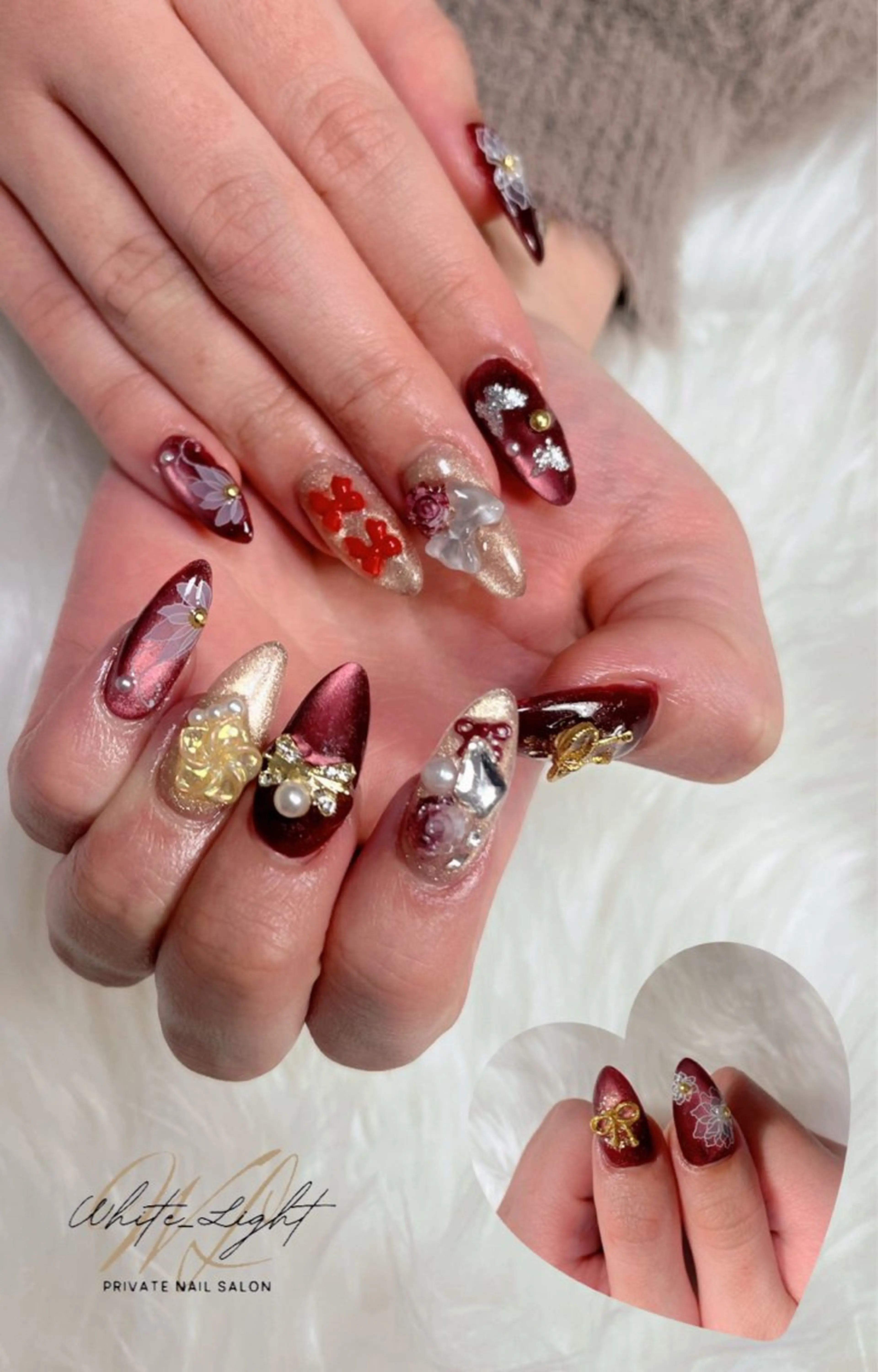 ネイル ハンドネイル プライベートサロン WhiteLightのネイルデザイン