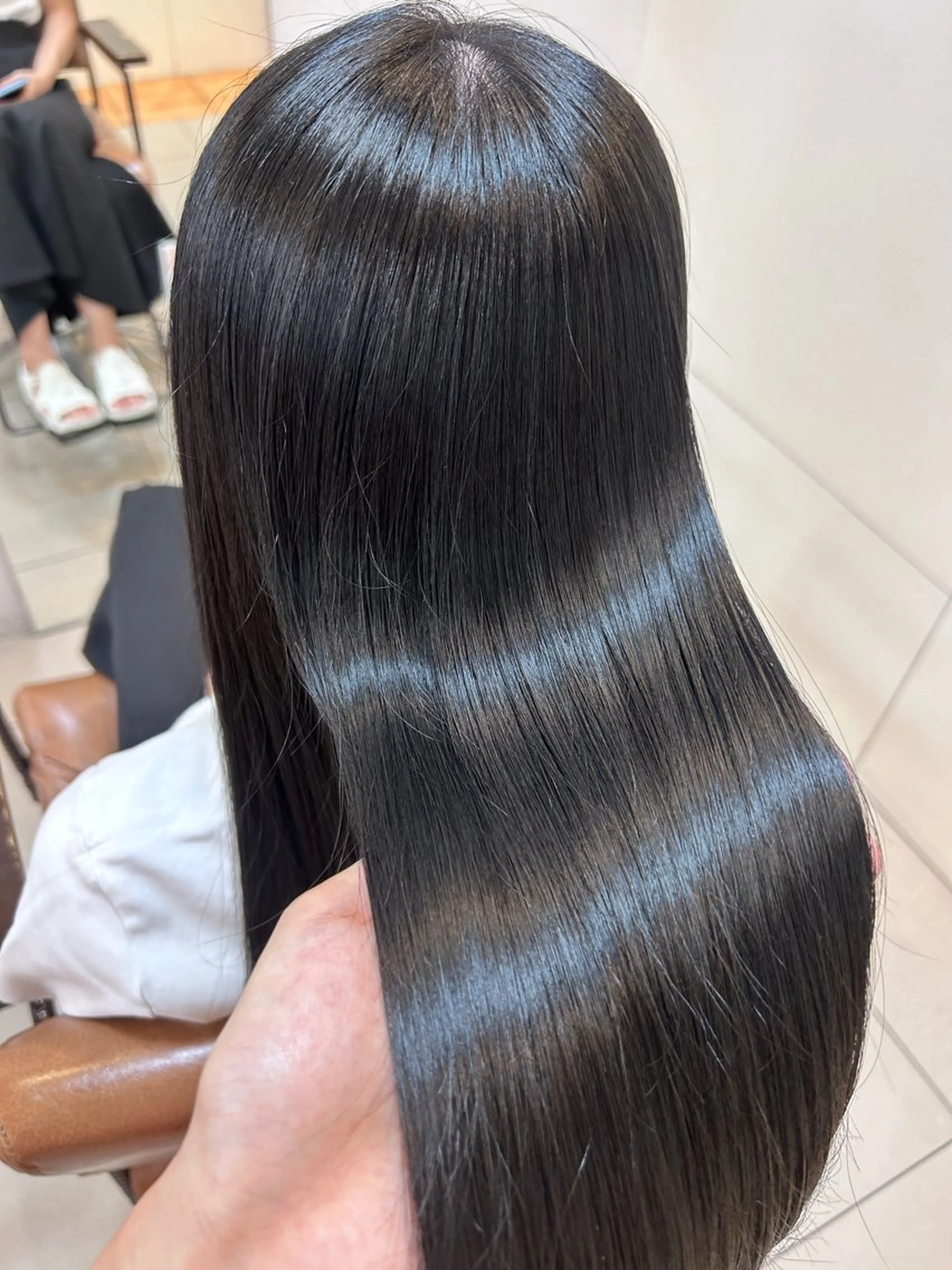 【艶々ヘアメニュー✨】髪質改善トリートメント＋髪質改善カラー💆‍♀️の写真