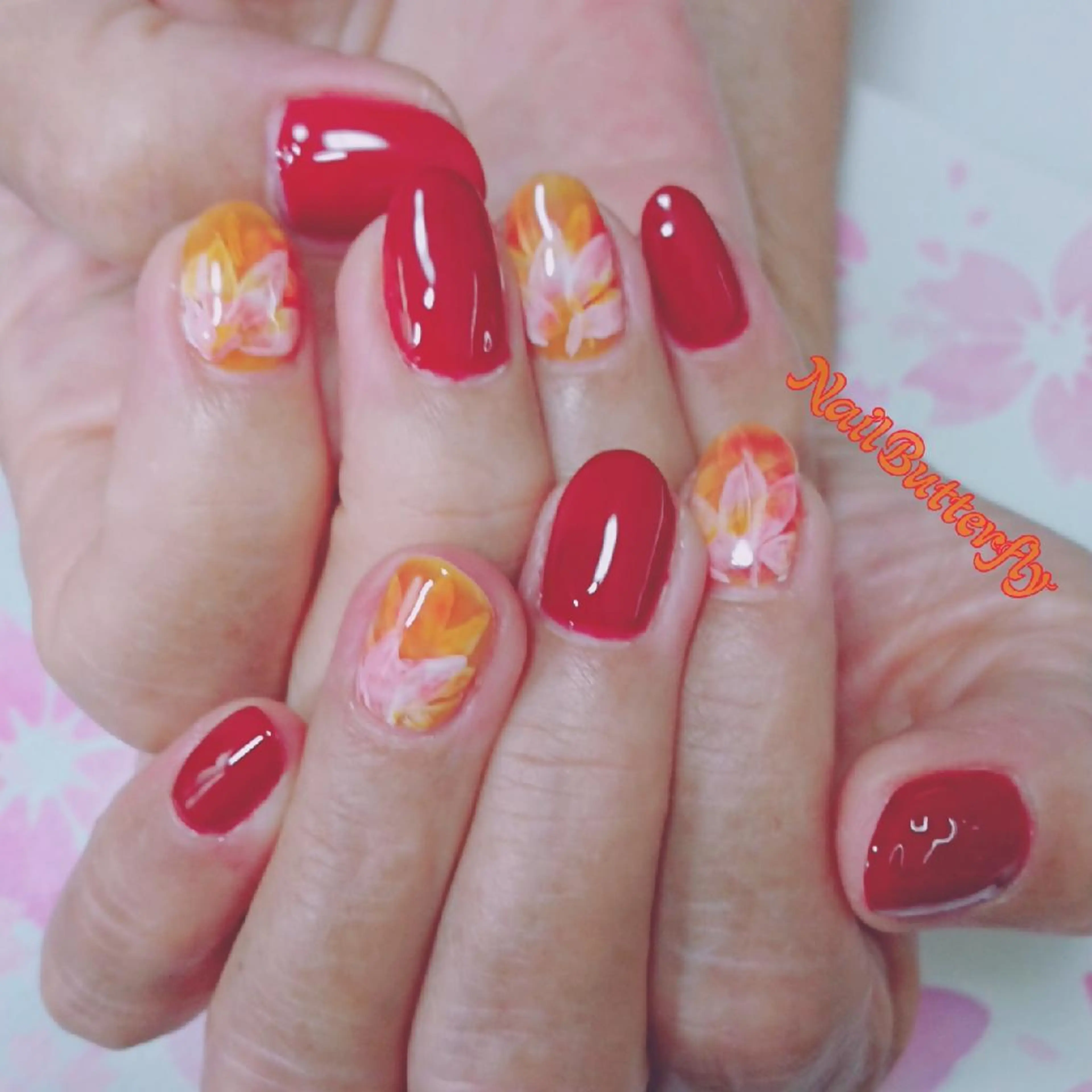 ネイル とねがわ かよこのネイルデザイン