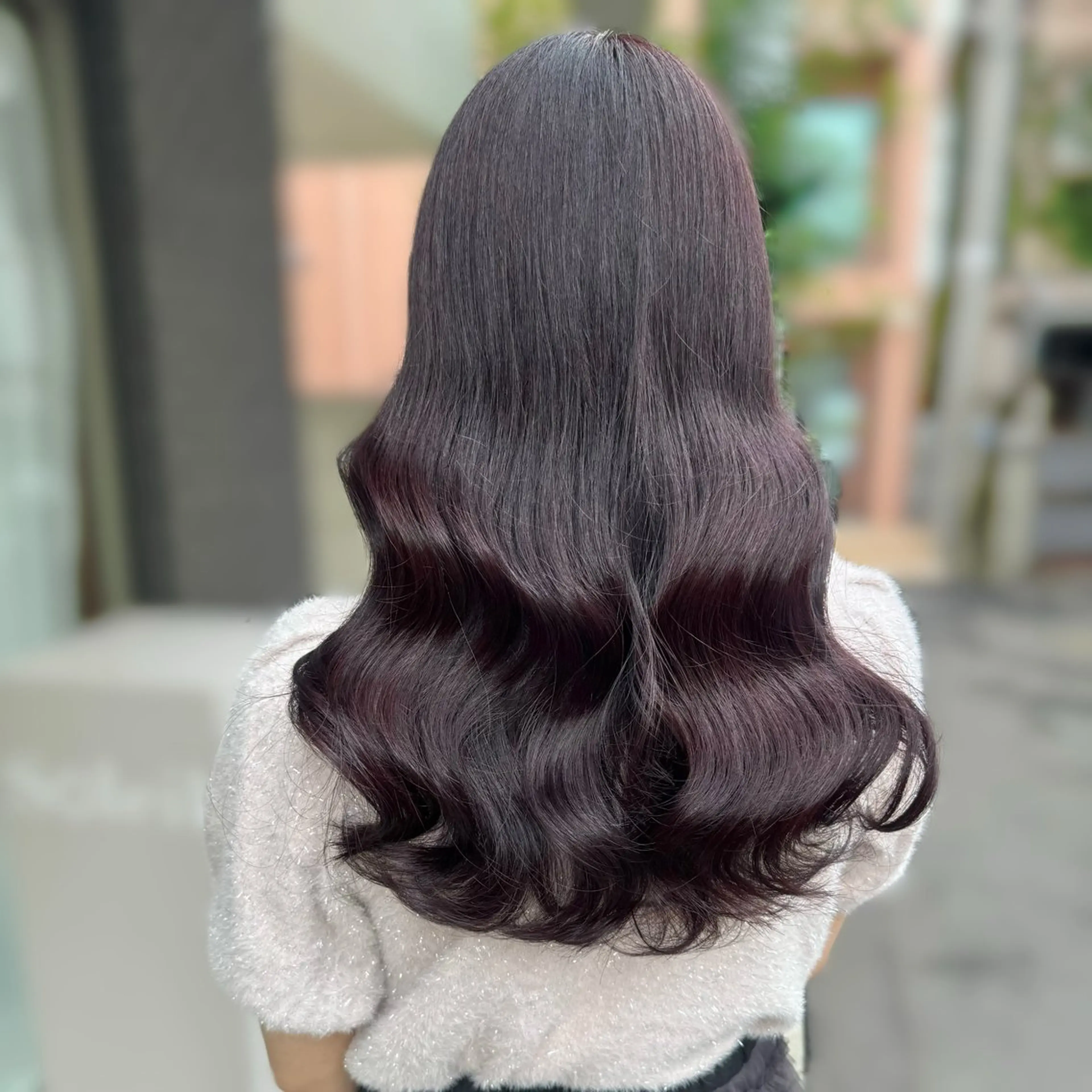 ロング カラー カット ヘアカラー トリートメント kana ブリーチなしカラー✨のヘアスタイル