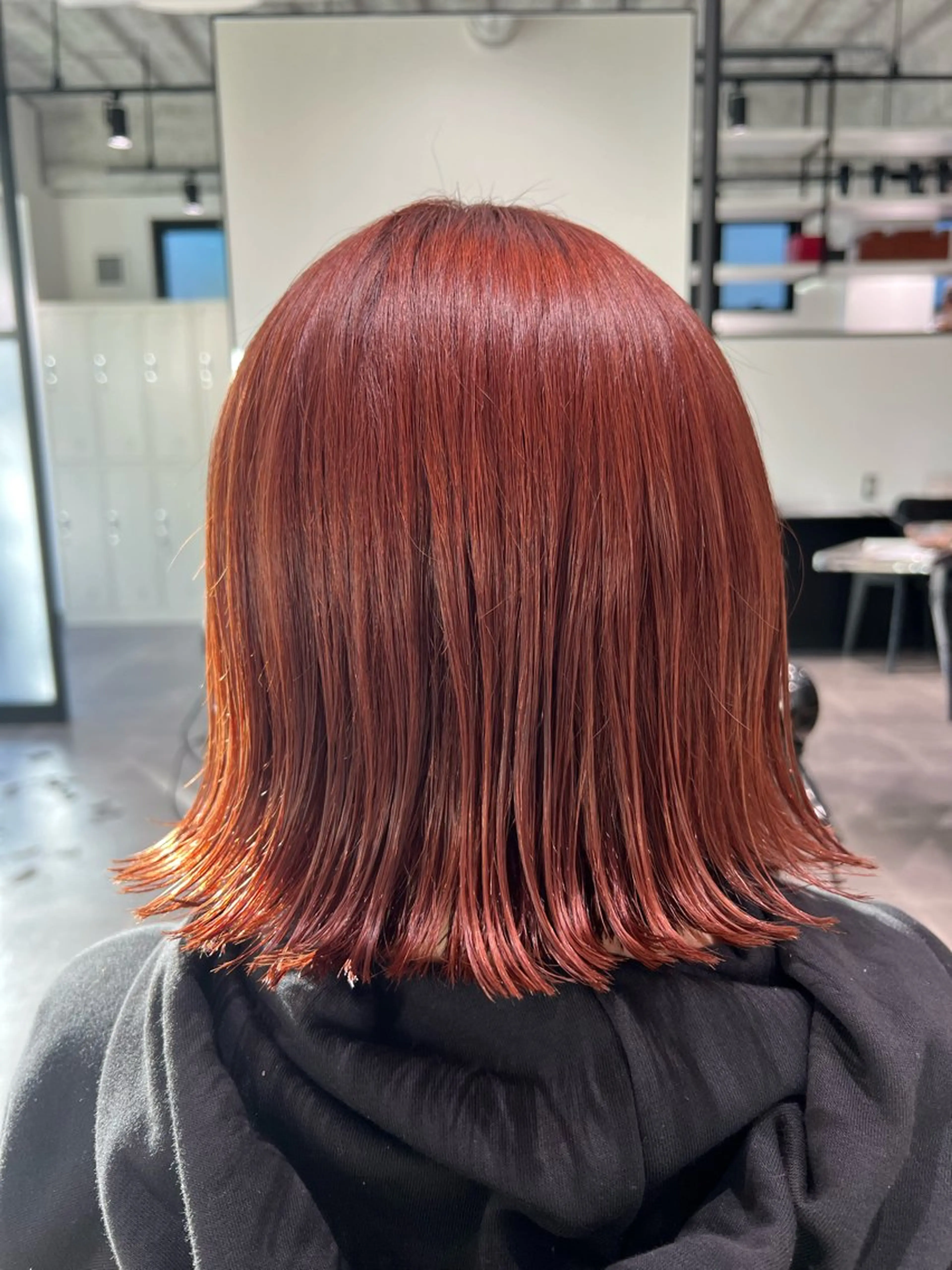 ミディアム 板倉 理恵のヘアスタイル