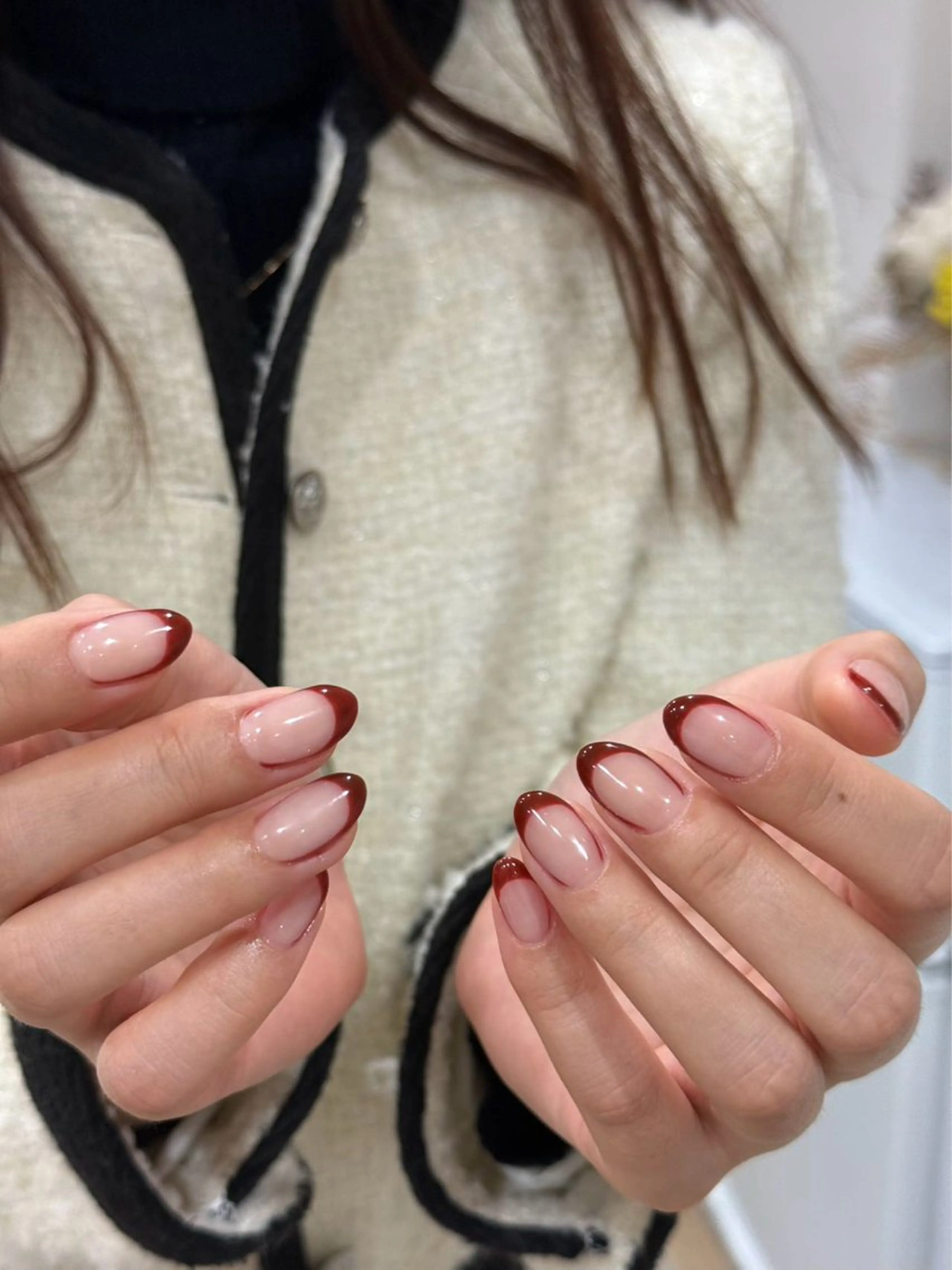 ネイル ハンドネイル Ui_Amor (パラジェル)のネイルデザイン