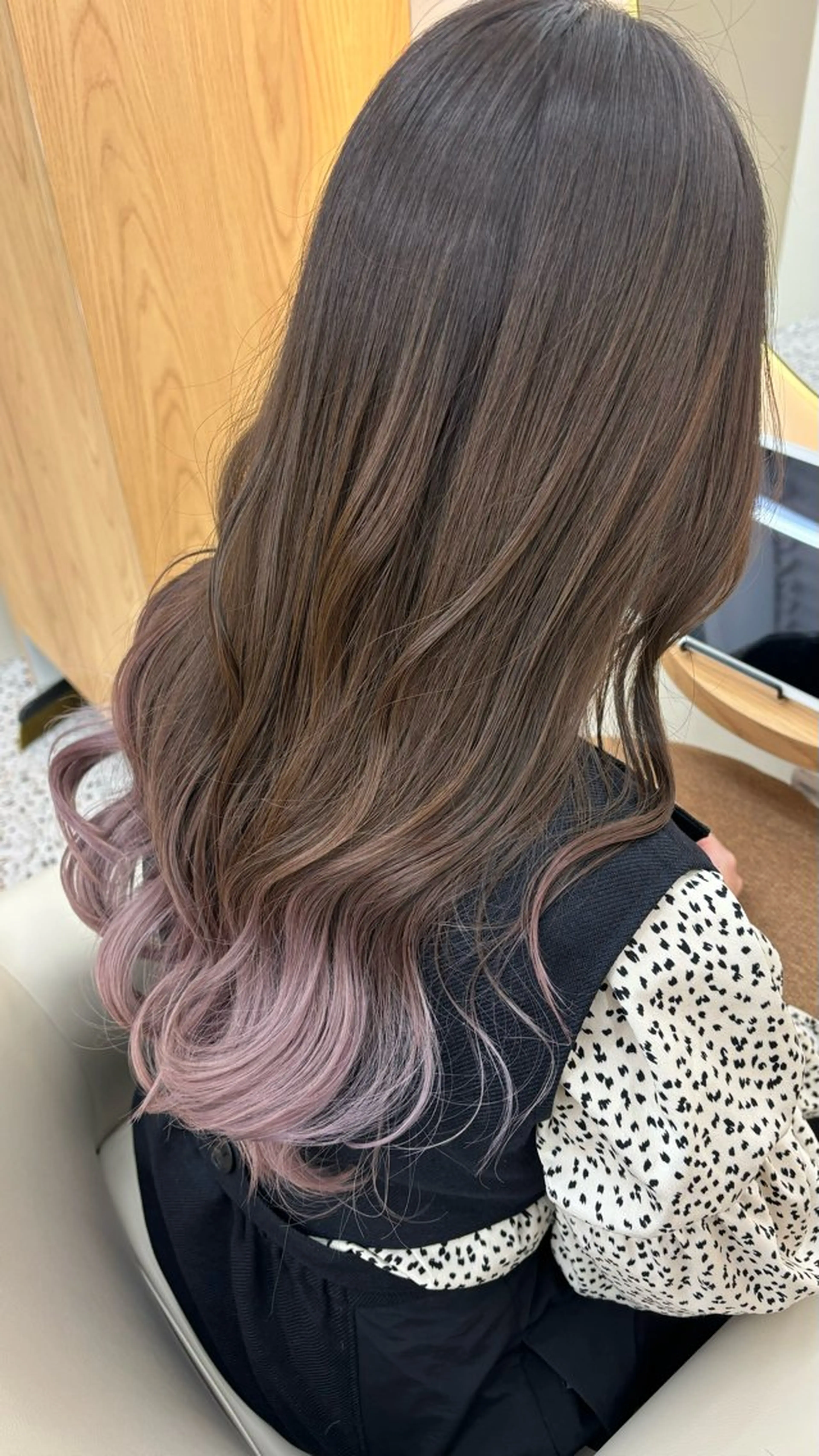 ロング カット ヘアカラー ノンダメージサロンBonheur銀座並木通り店所属・ULTOWA/銀座 ERIのヘアスタイル