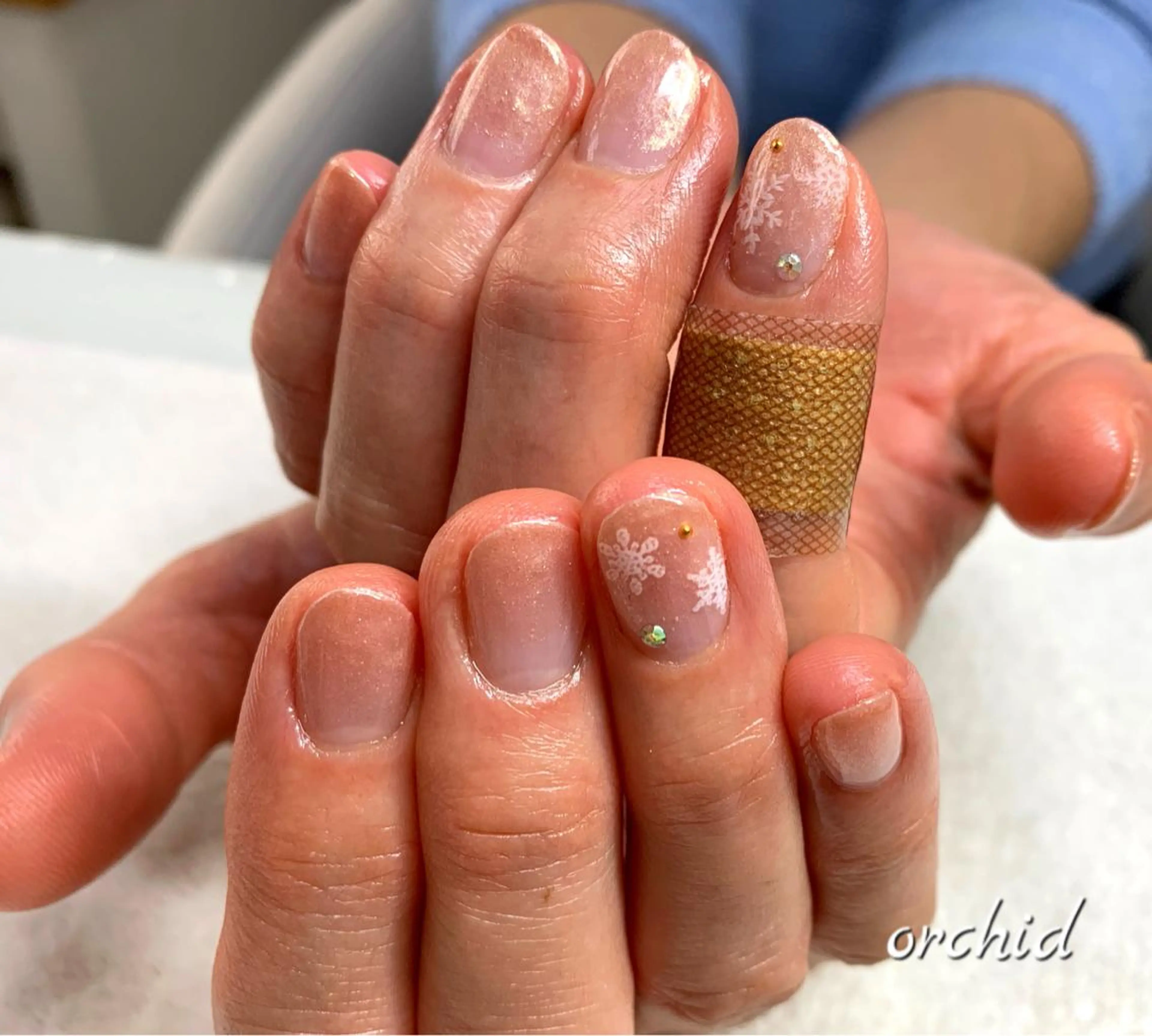 ネイル orchid ♡オーキッドのネイルデザイン