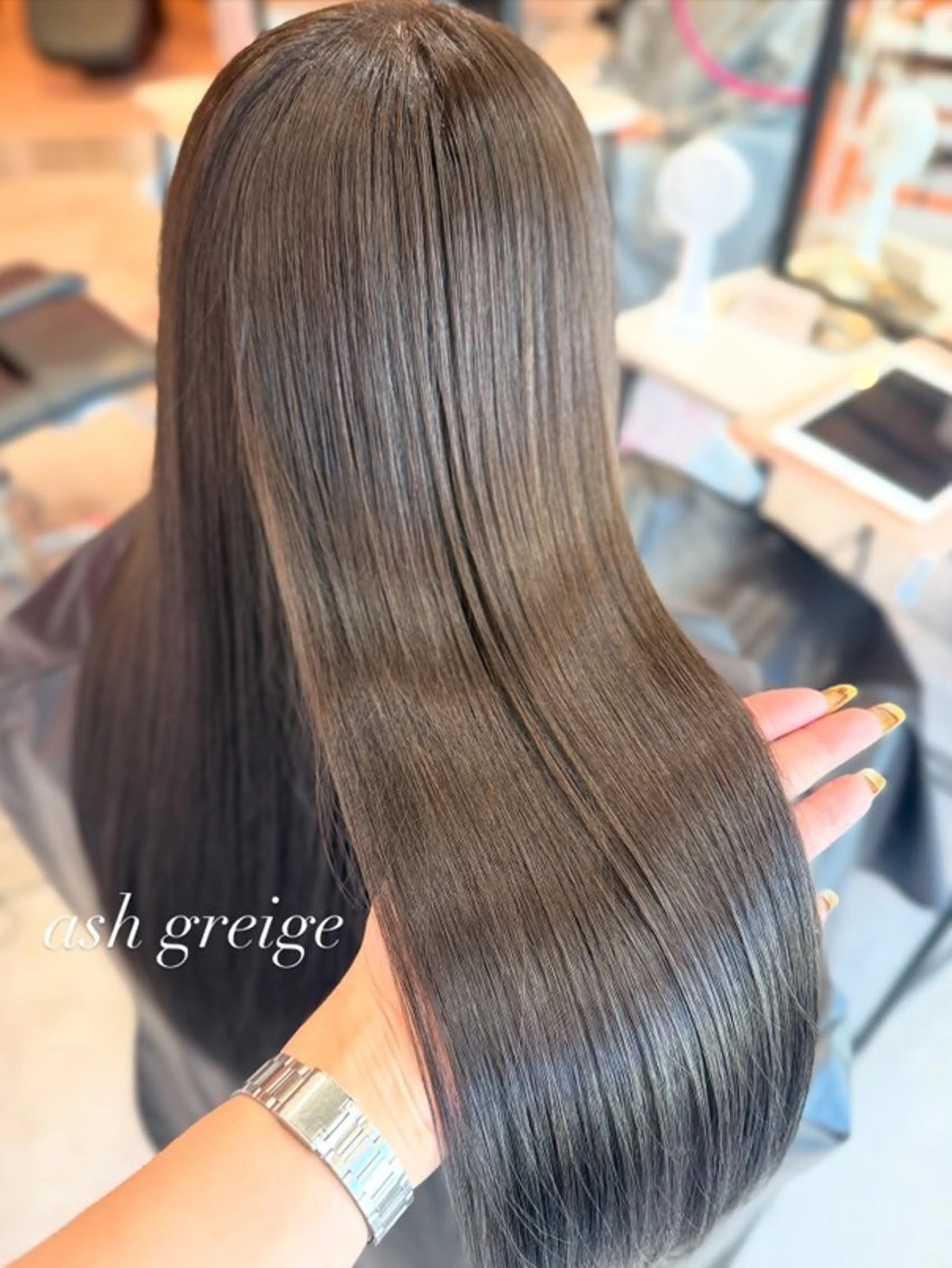 カラー ヘアカラー トリートメント 艶盛れ透明感カラー/ kanna🖤のヘアスタイル