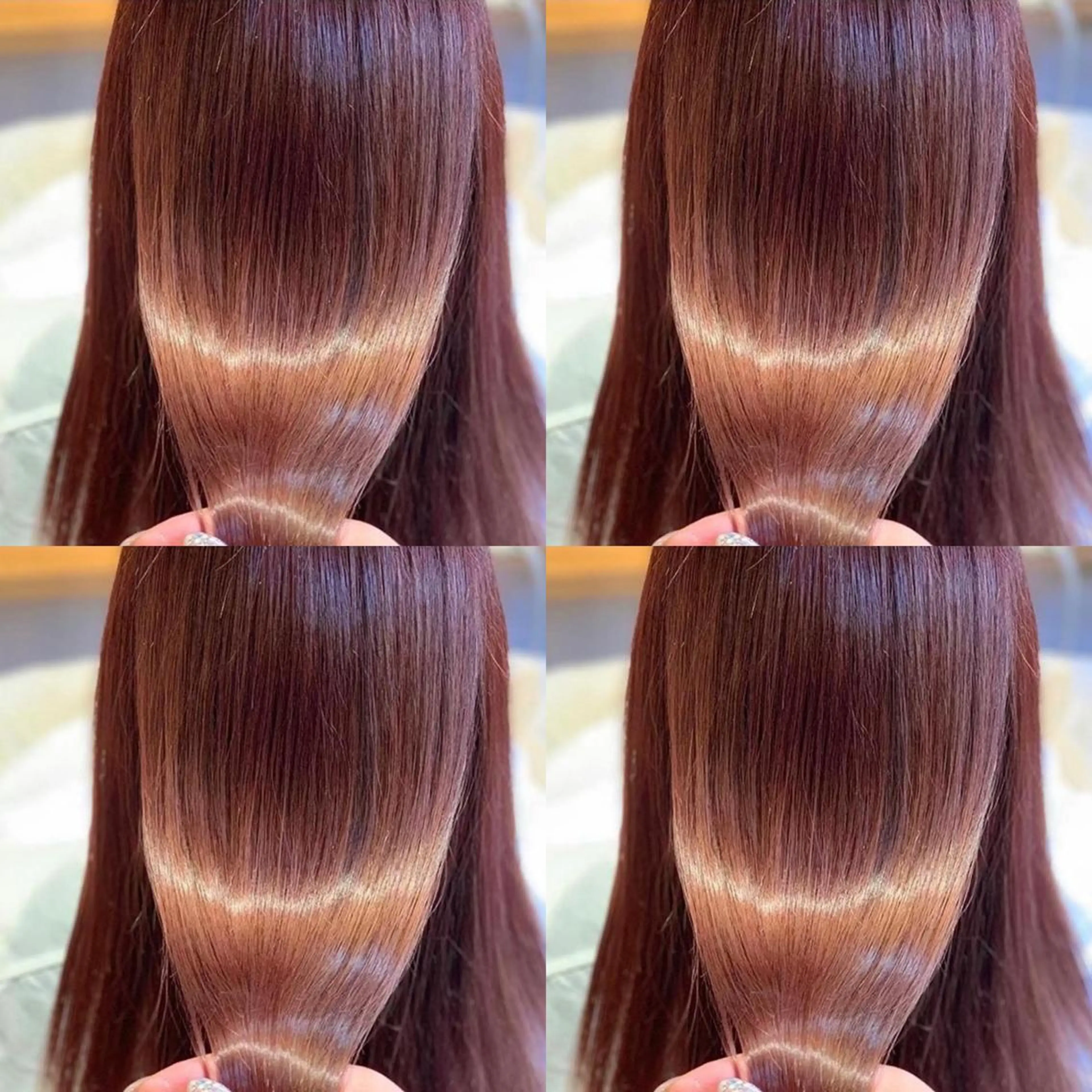 ミディアム カラー ブリーチ ケアブリーチ ダブルカラー イヤリングカラー インナーカラー カット ヘアカラー トリートメント レイヤー×髪質改善 マネージャー安藤光司のヘアスタイル