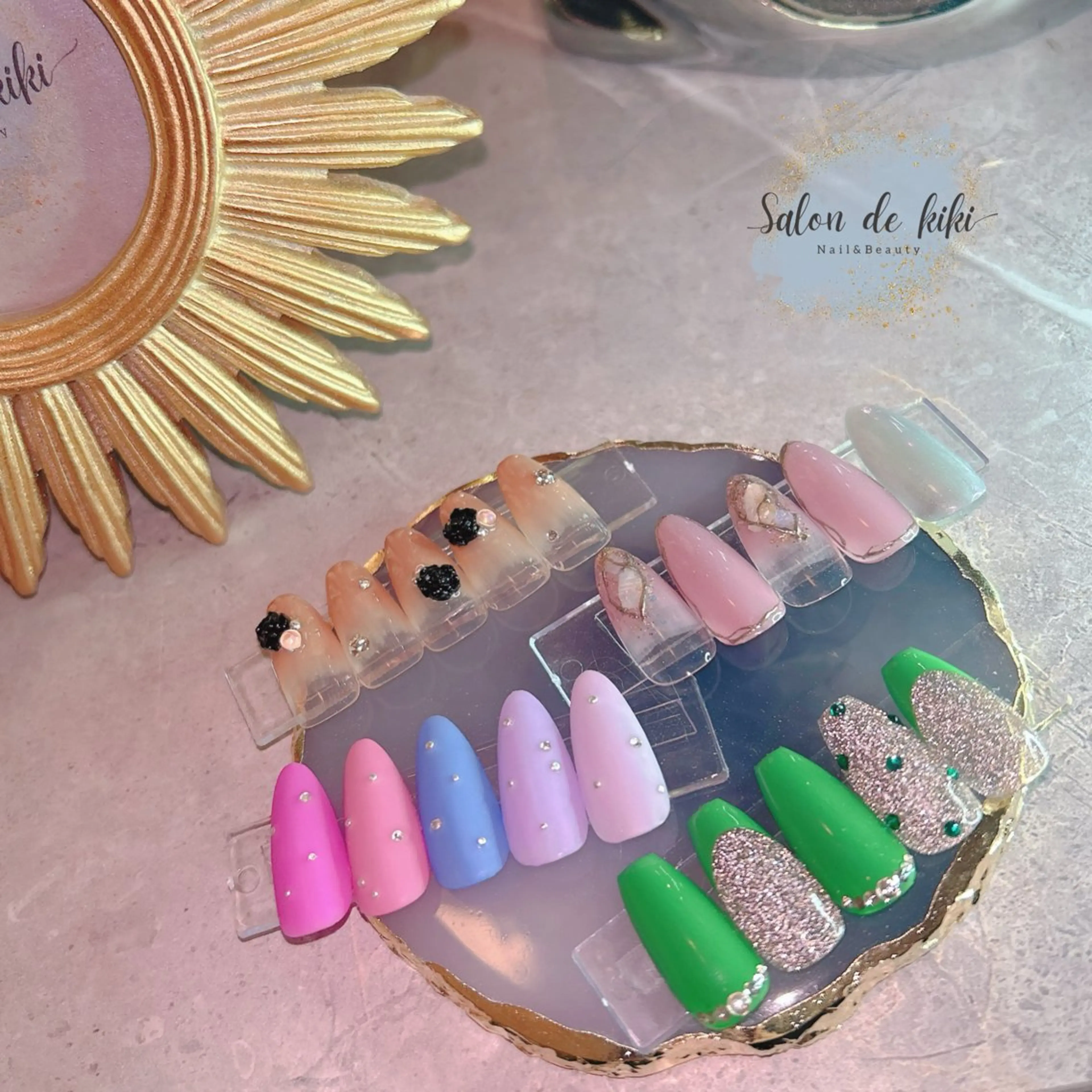 Monthly デザイン🤍今月限定のお得なアート！色のみ変更可能の写真