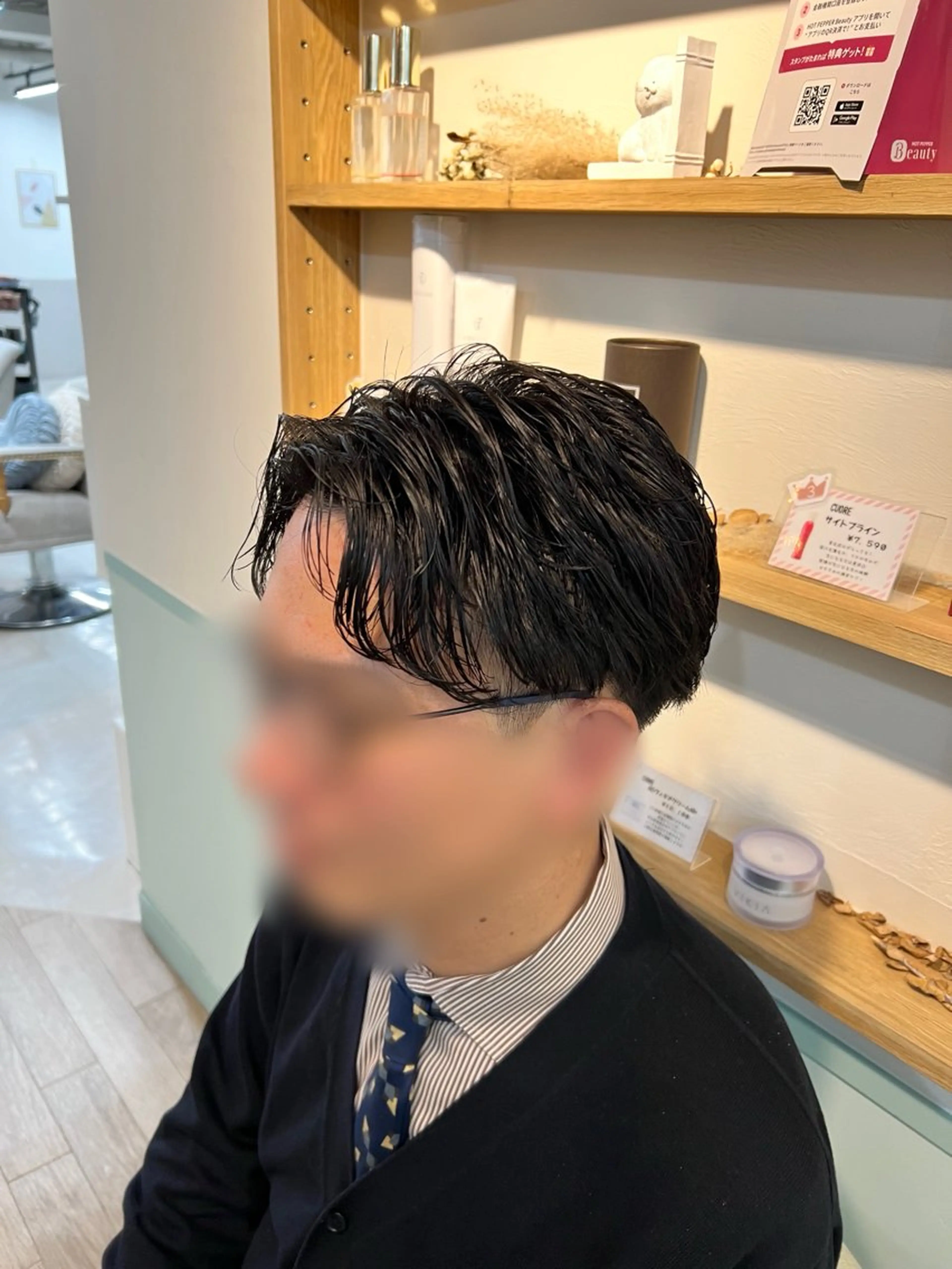 ミディアム カット パーマ Luana難波 🫧NOAのヘアスタイル