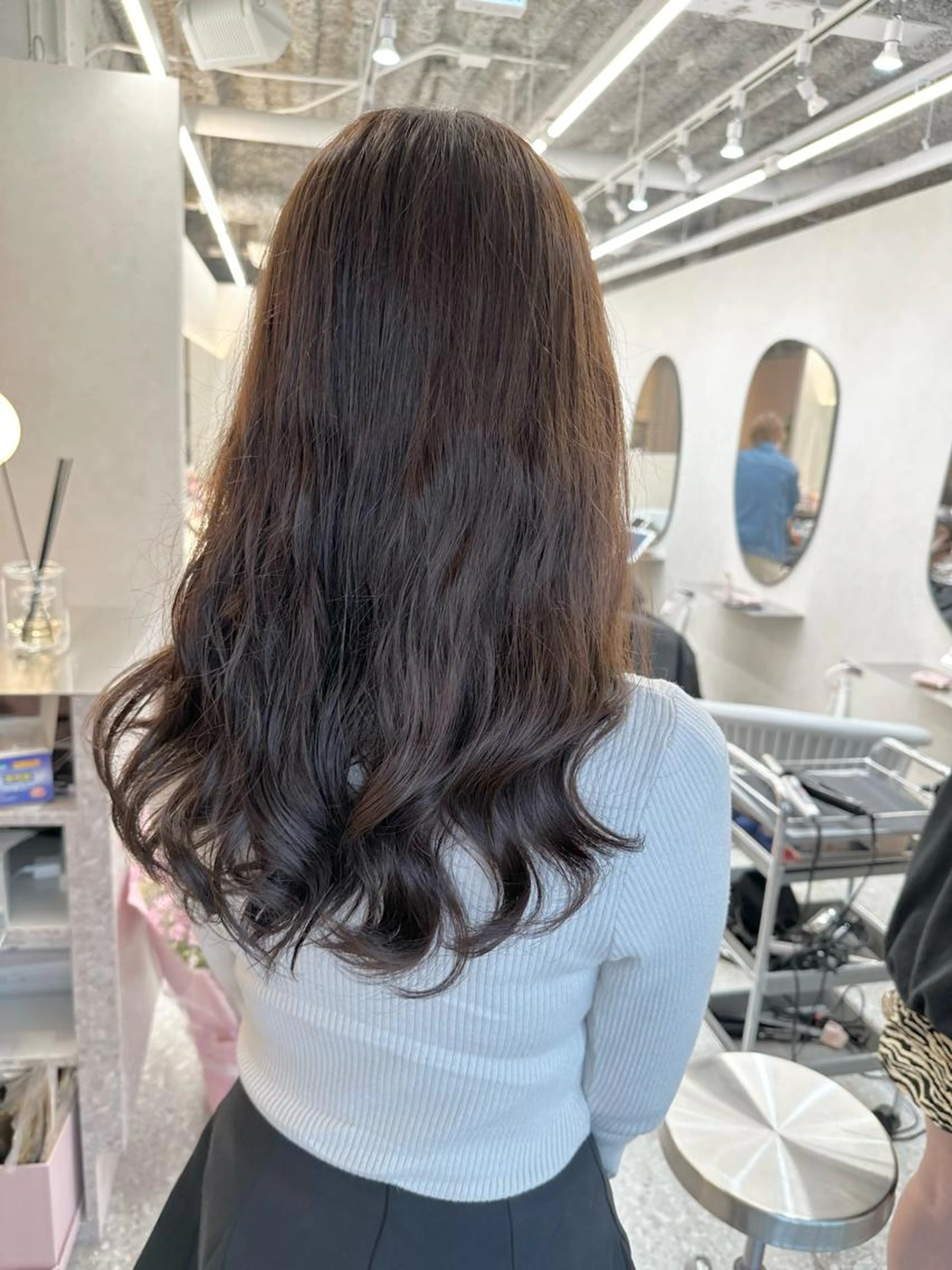 💍カット＋透明感カラー＋韓国コテ巻き風デジタルパーマ＋1stepTR【新宿】💍の写真