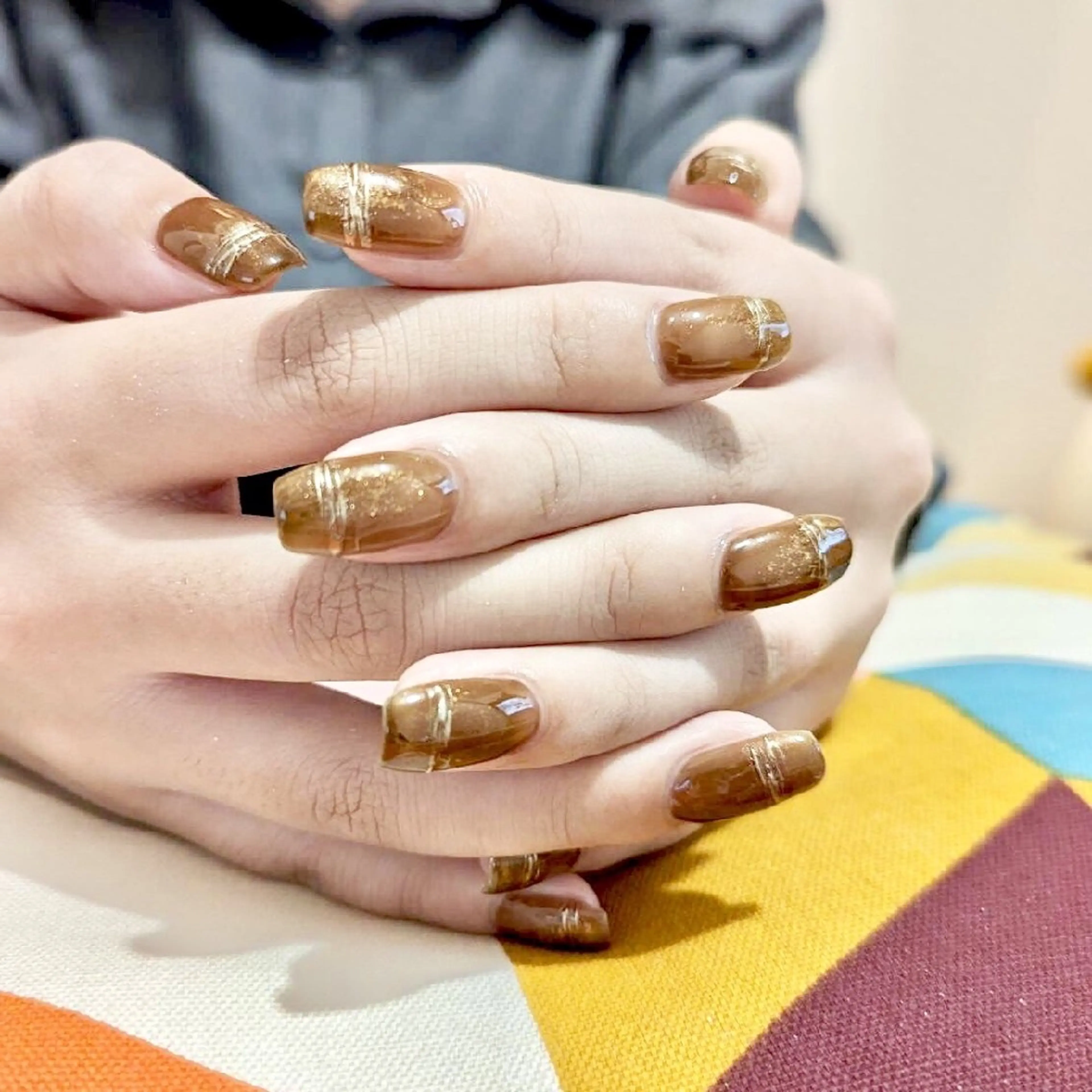 ネイル ニュアンスネイル VIBLISS福岡店 yurichanのネイルデザイン