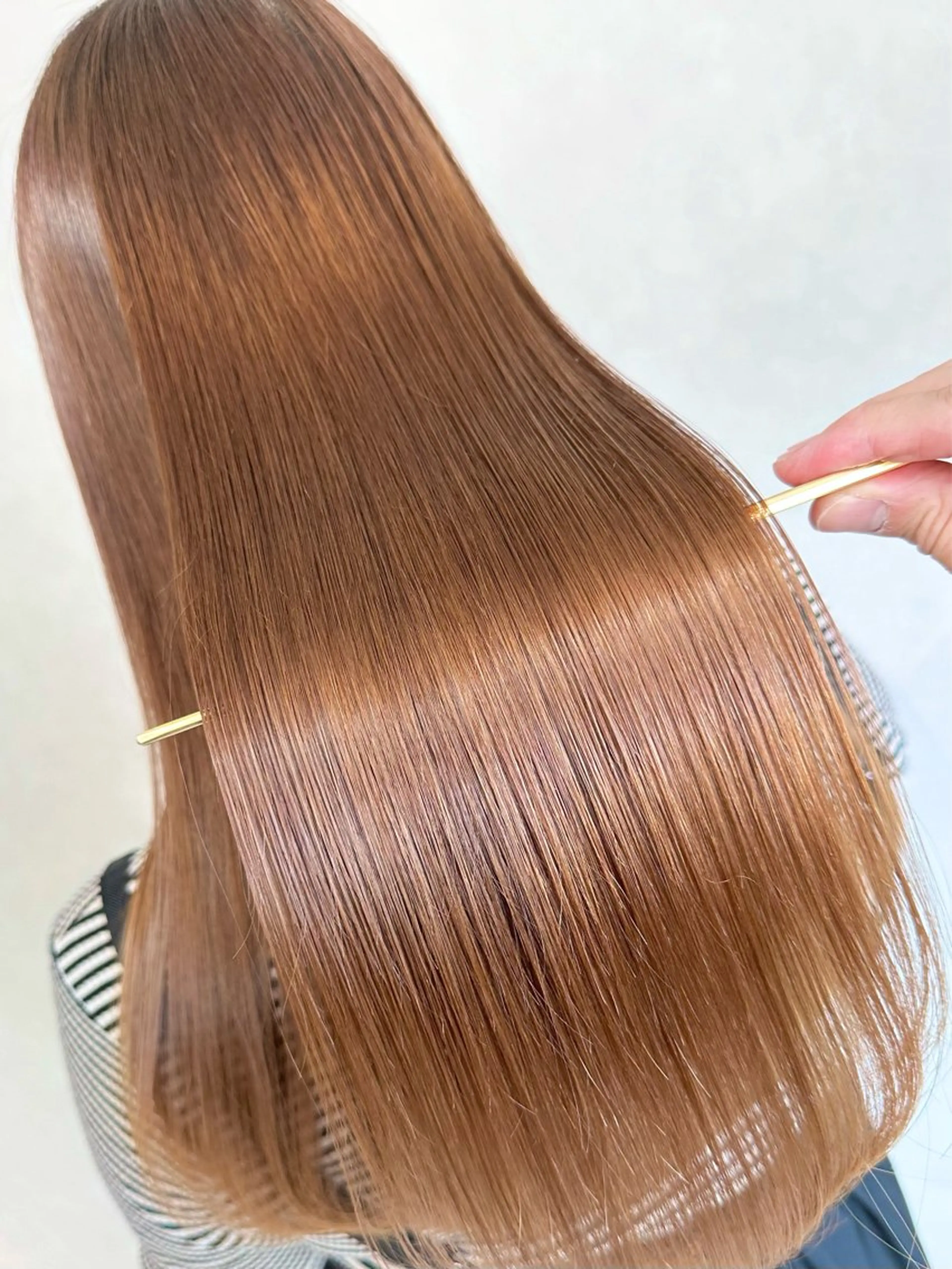 縮毛矯正＋トリートメントの写真