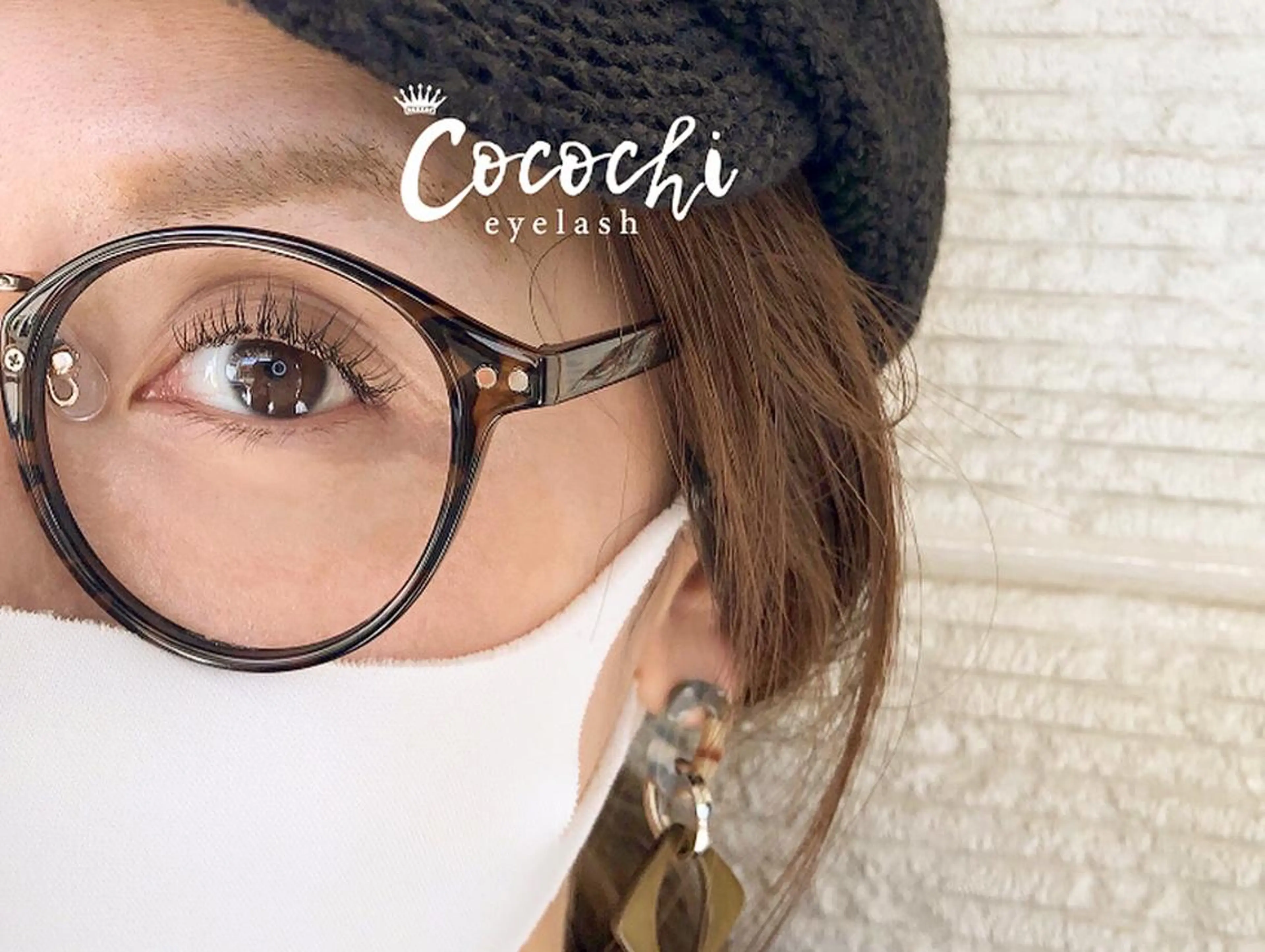 マツエク・マツパ フラットラッシュ ran cocochiのマツエク・マツパデザイン