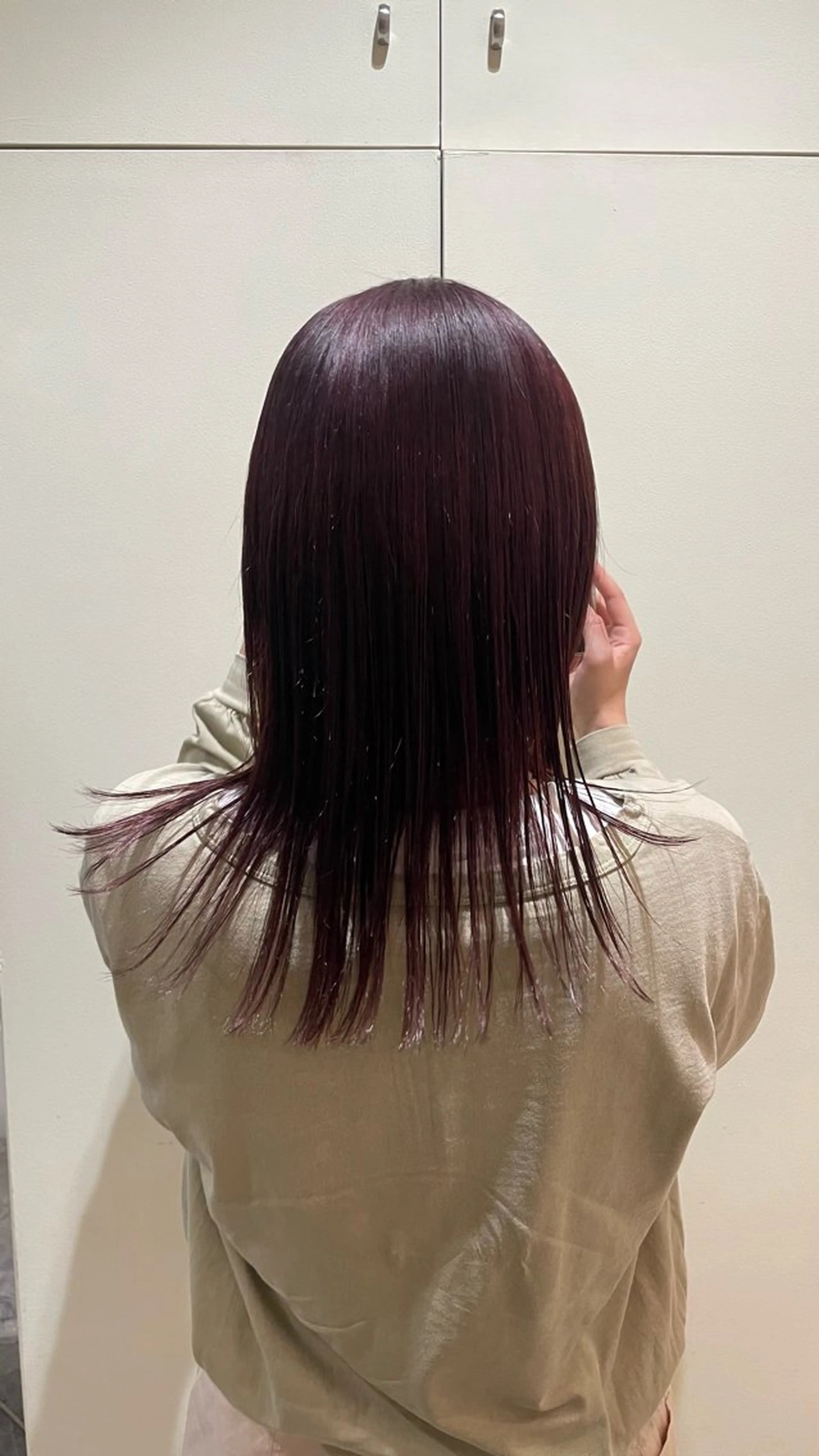 カラー ヘアカラー ピエドプール NINAのヘアスタイル