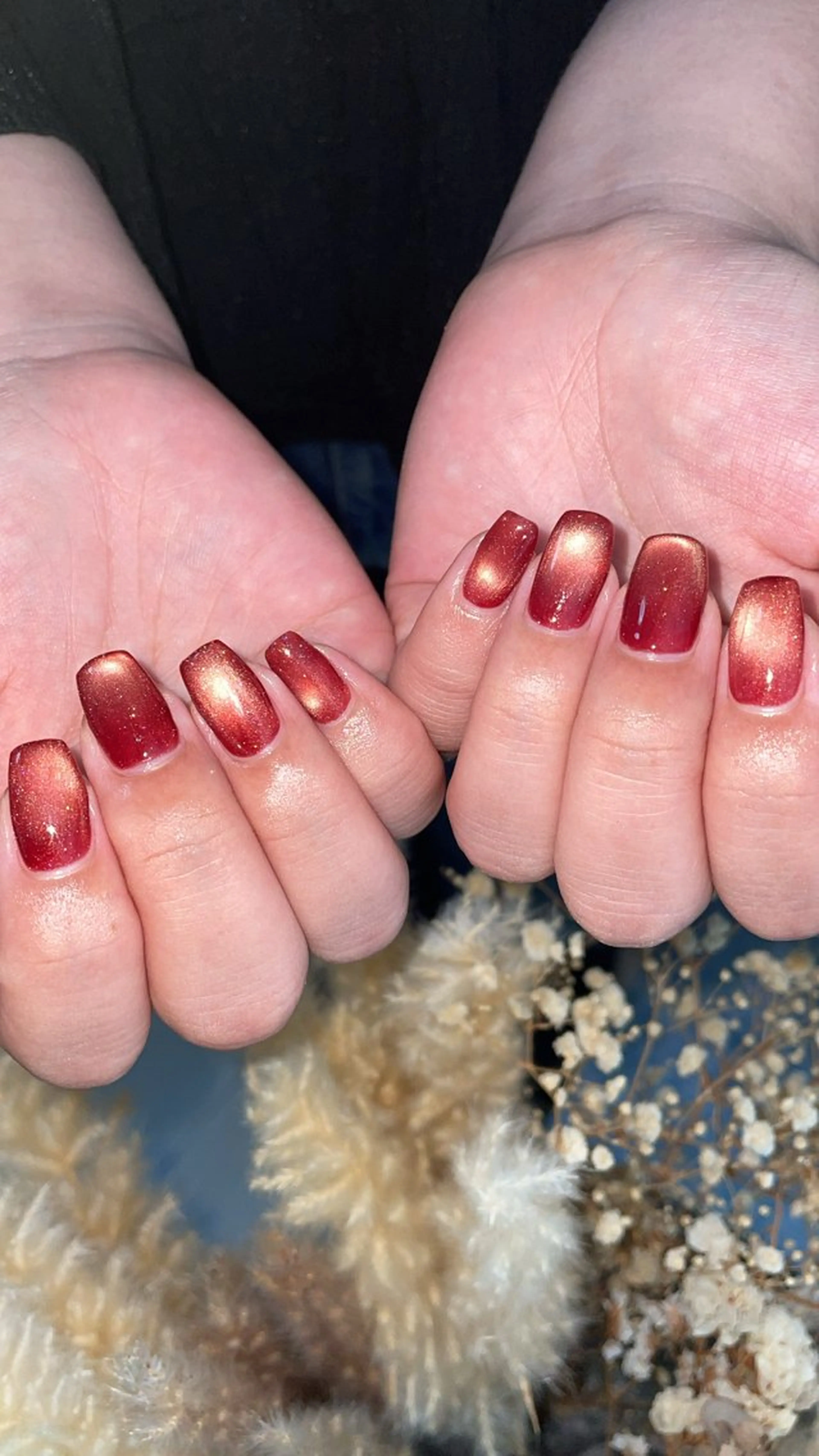 ネイル フラッシュネイル フラッシュマグ マグネットネイル ハンドネイル Eve [nail ＊wax＊HBL]のネイルデザイン