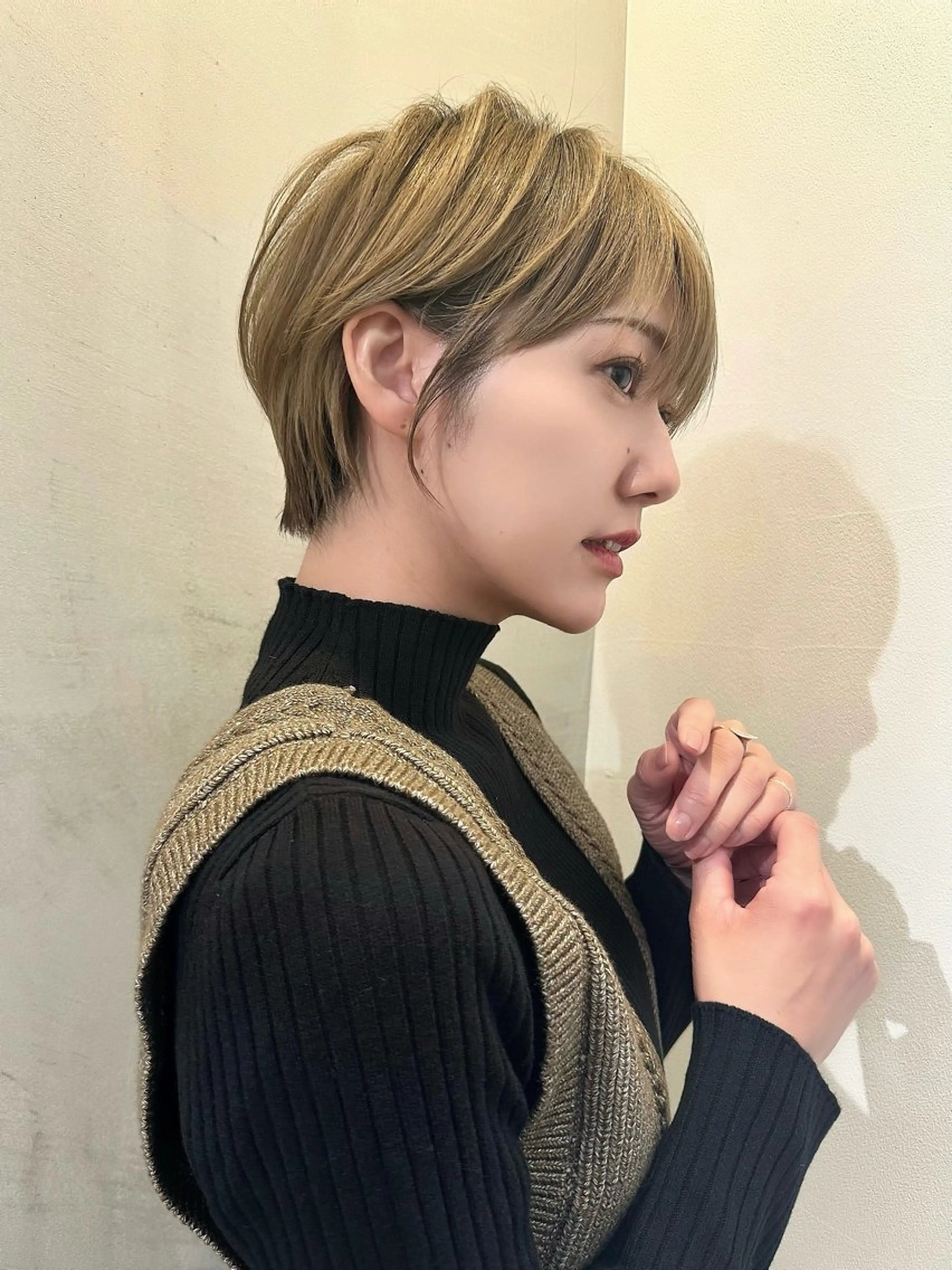 ショート ショートヘア 小顔カット カット ヘアカラー トリートメント ヘッドスパ taiga ショート /レイヤー/矯正🌈のヘアスタイル