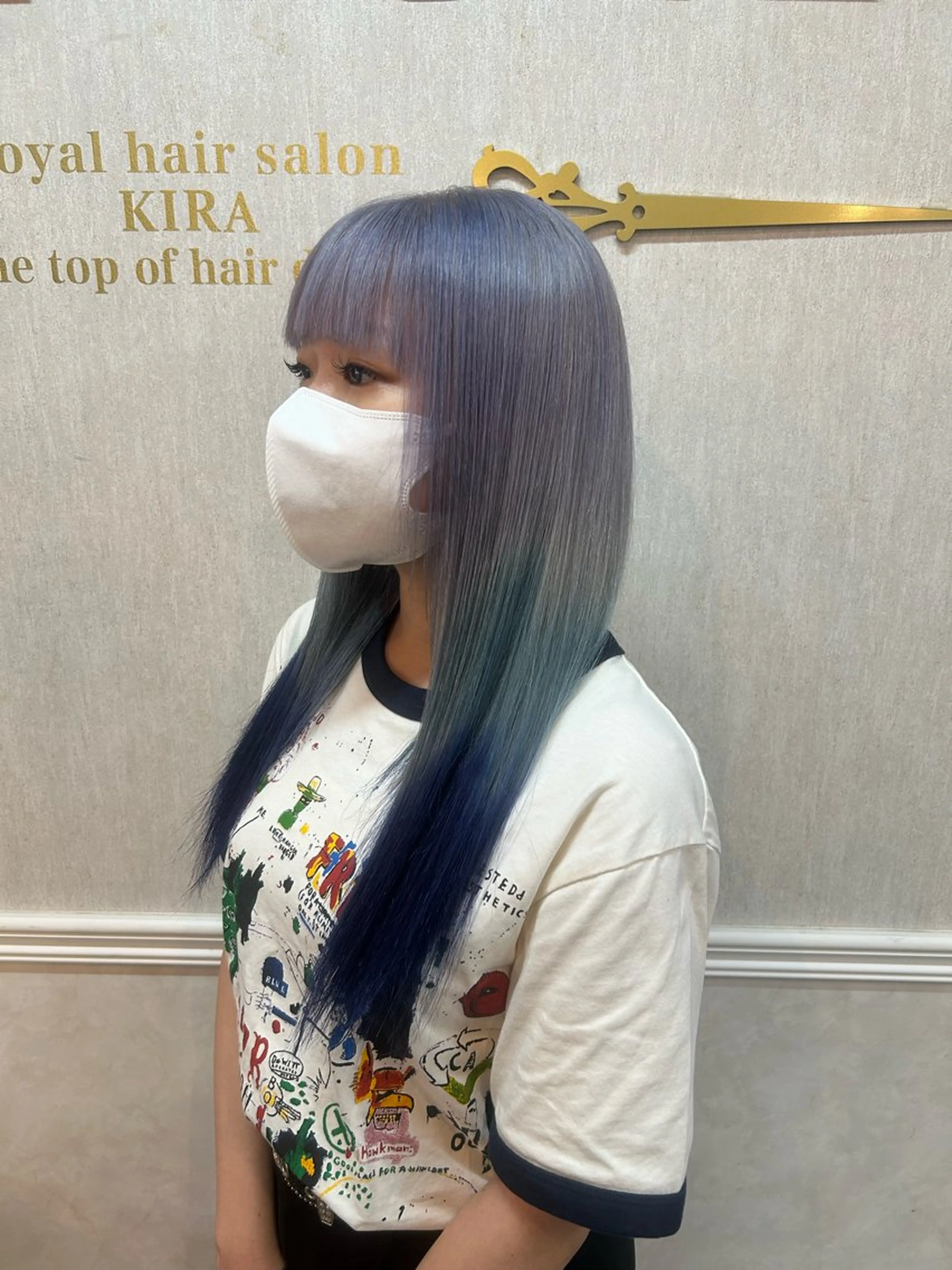 ロング 石井 綾乃のヘアスタイル
