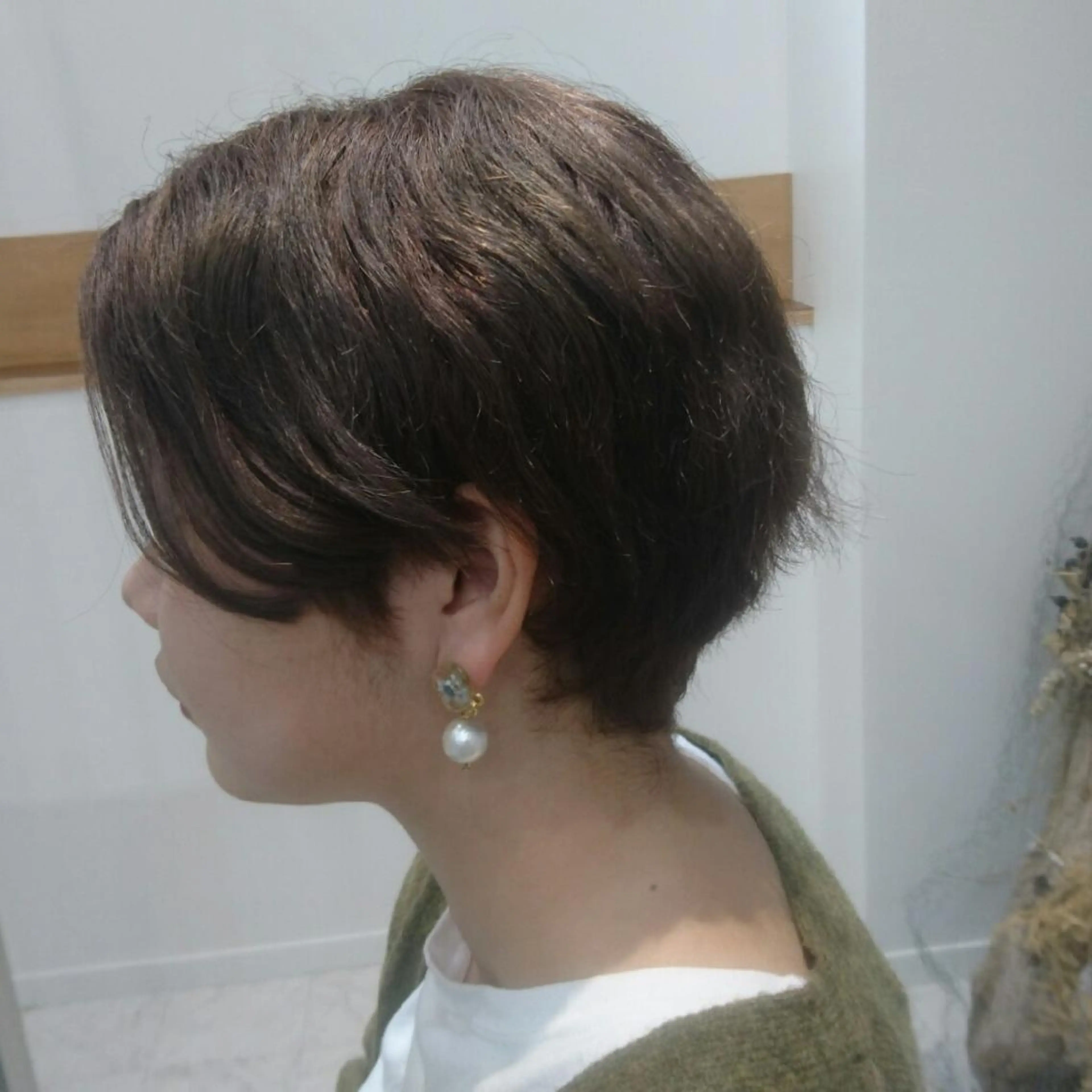 ショート カラー グレージュ エクステ 🦋美髪／エクステ 🦋アベイクミのヘアスタイル