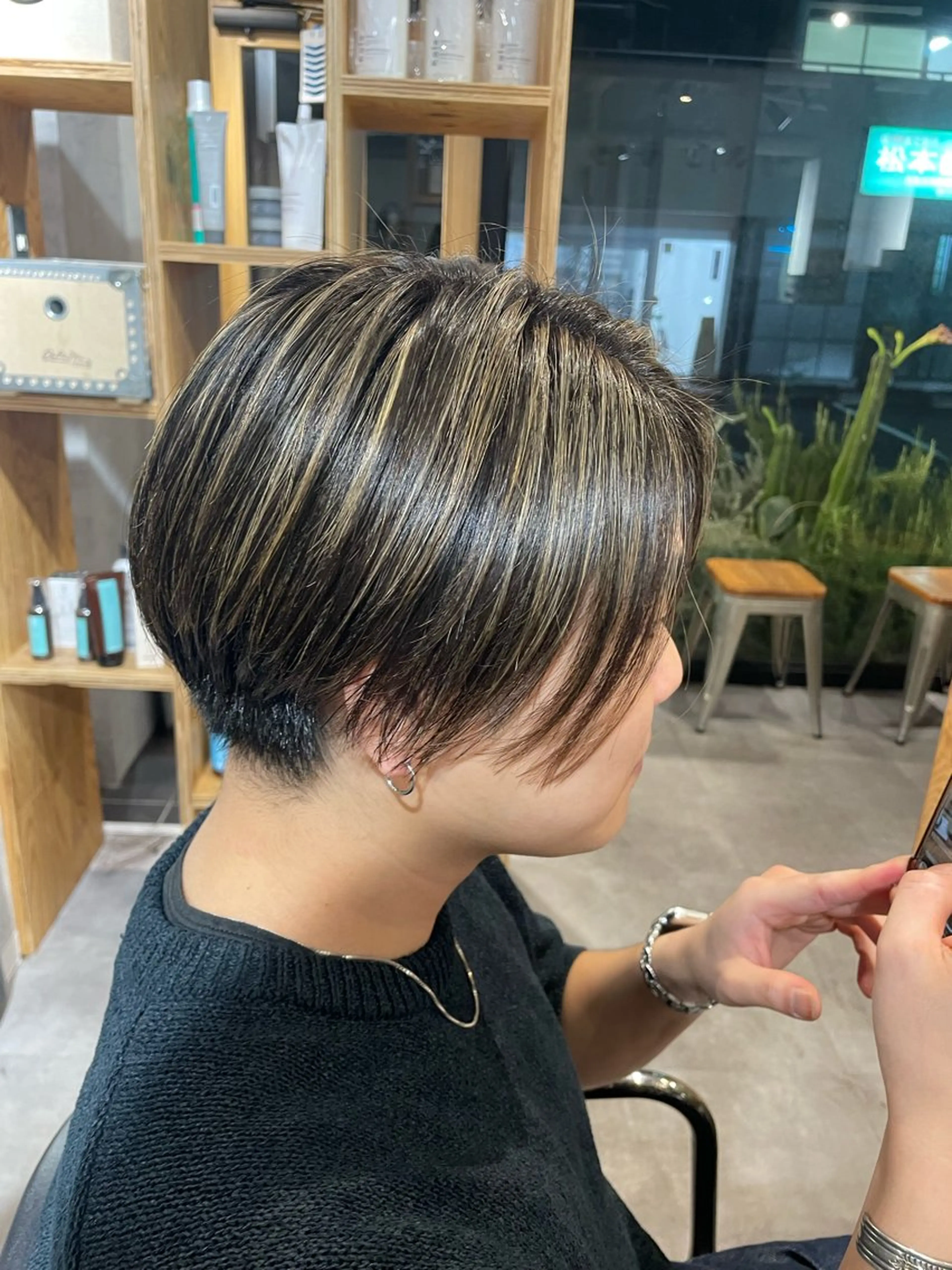 メンズ カット ヘアカラー トリートメント 【Sia中野新橋🫧 kaho】のヘアスタイル