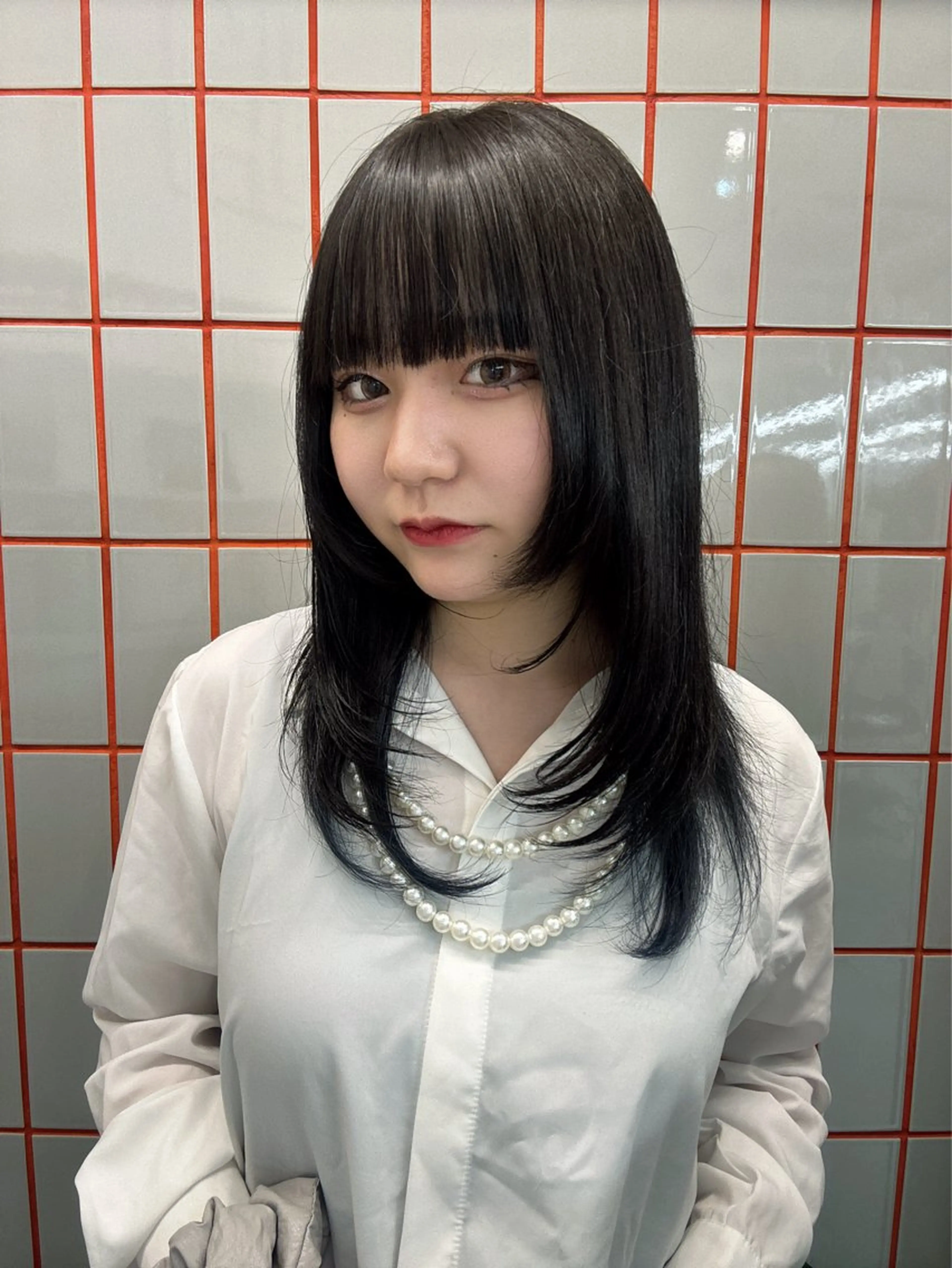 🎀もう一度明るくしたい方必見🎀リクルートカラー《黒染めを使わない暗染め🫧💙》の写真