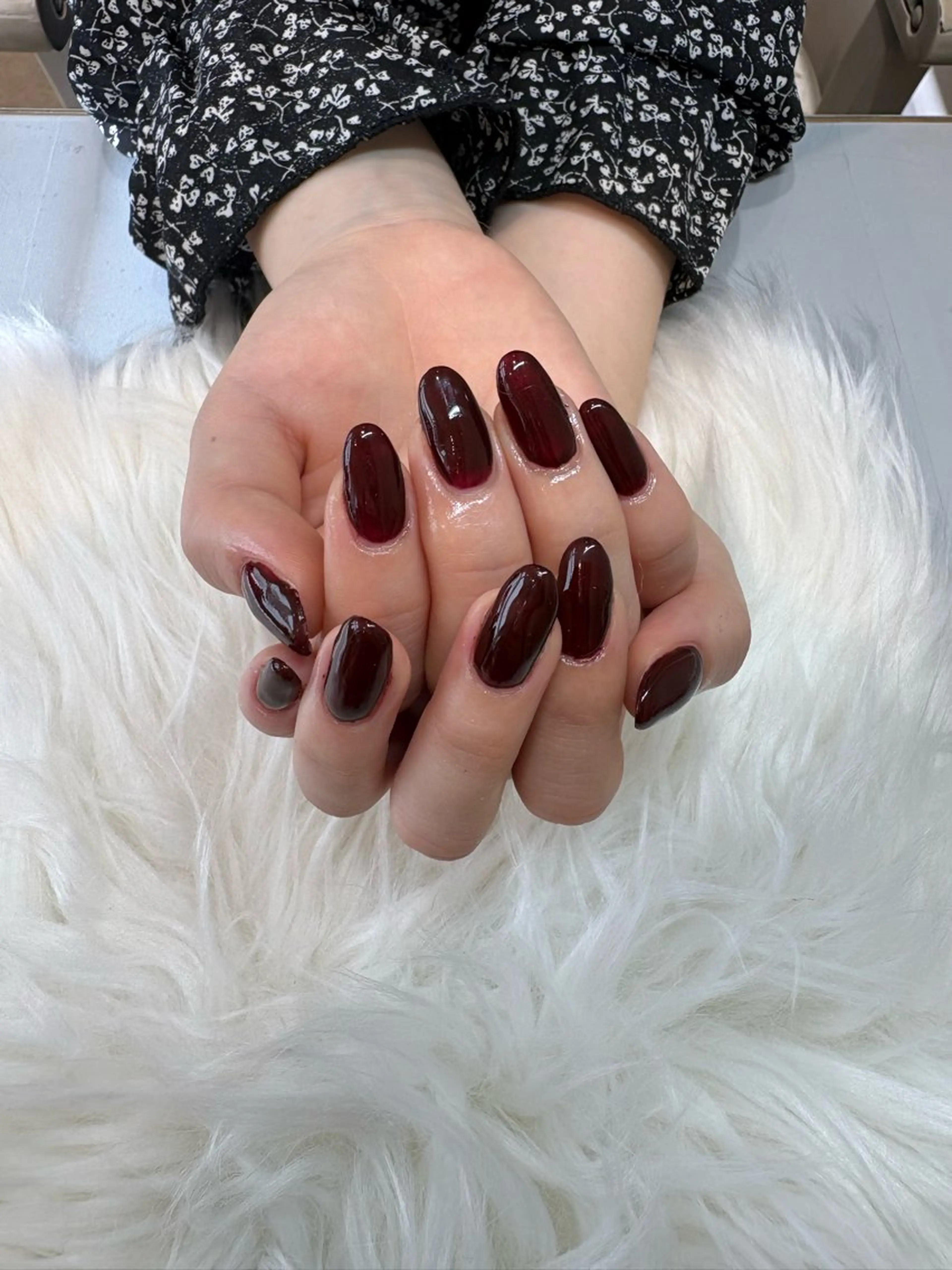 ネイル ハンドネイル ハンドケア 💜juna💜/高 槻/韓国風のヘアスタイル