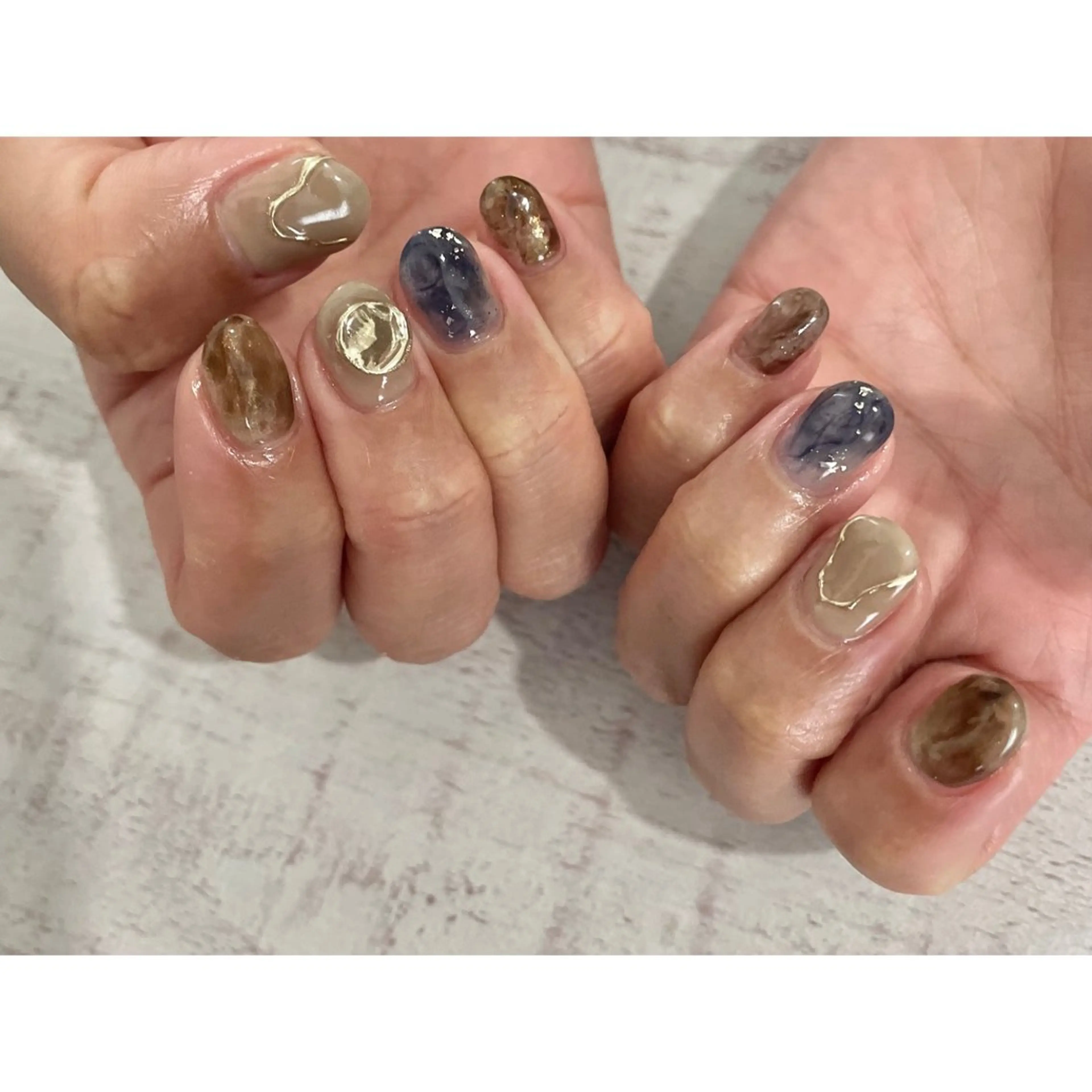 ネイル 𖡼 yumenoのネイルデザイン