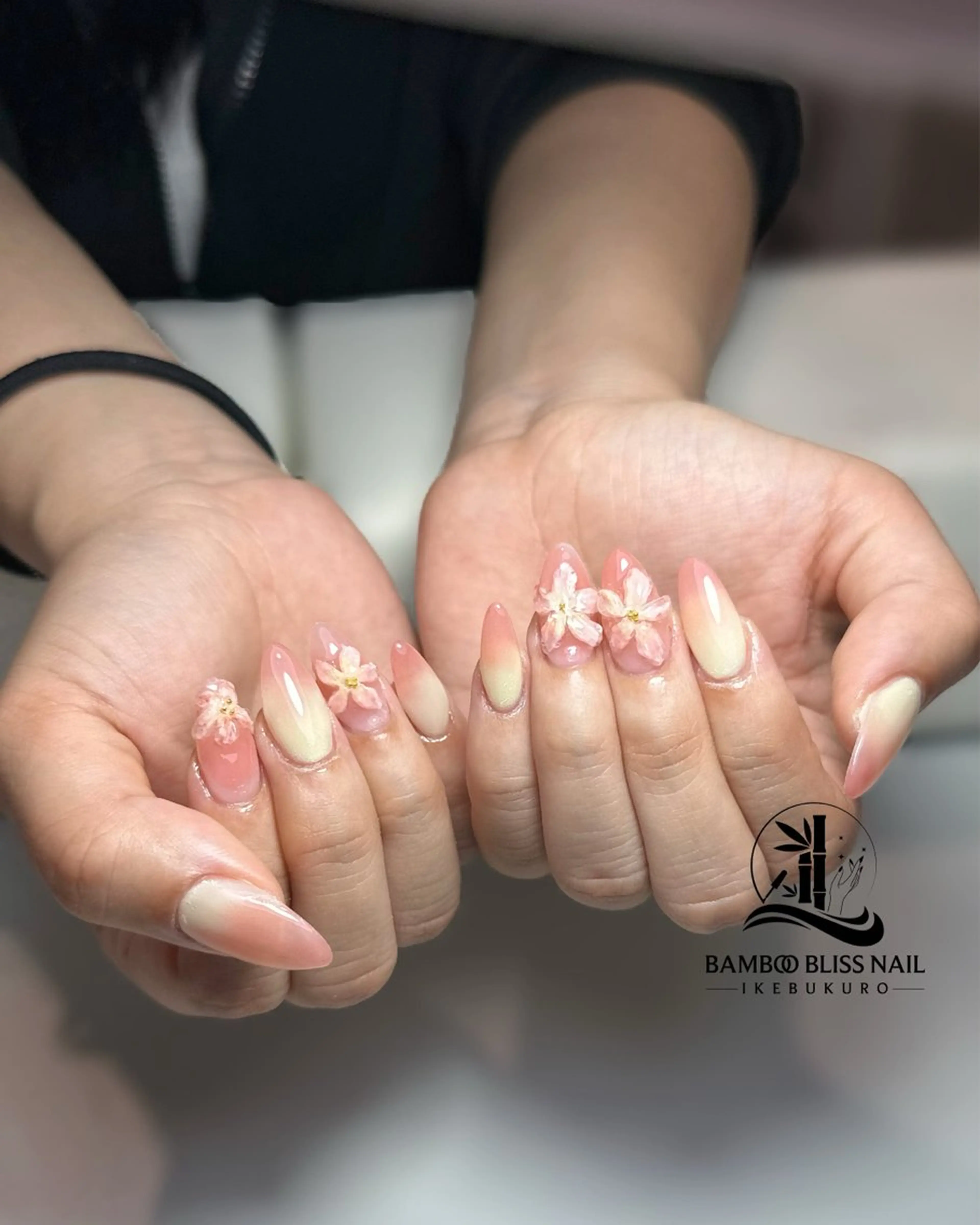 ネイル BAMBOO BLISS 研修用のネイルデザイン