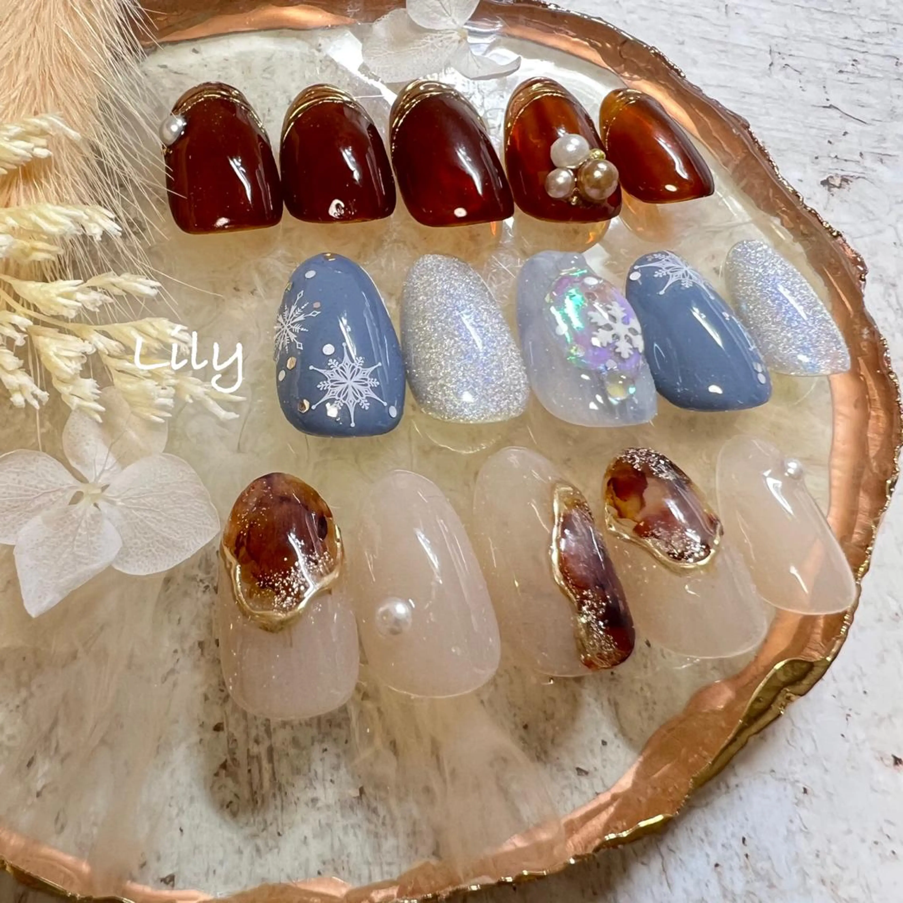 ネイル ハンドネイル Nailsalon Lilyのネイルデザイン