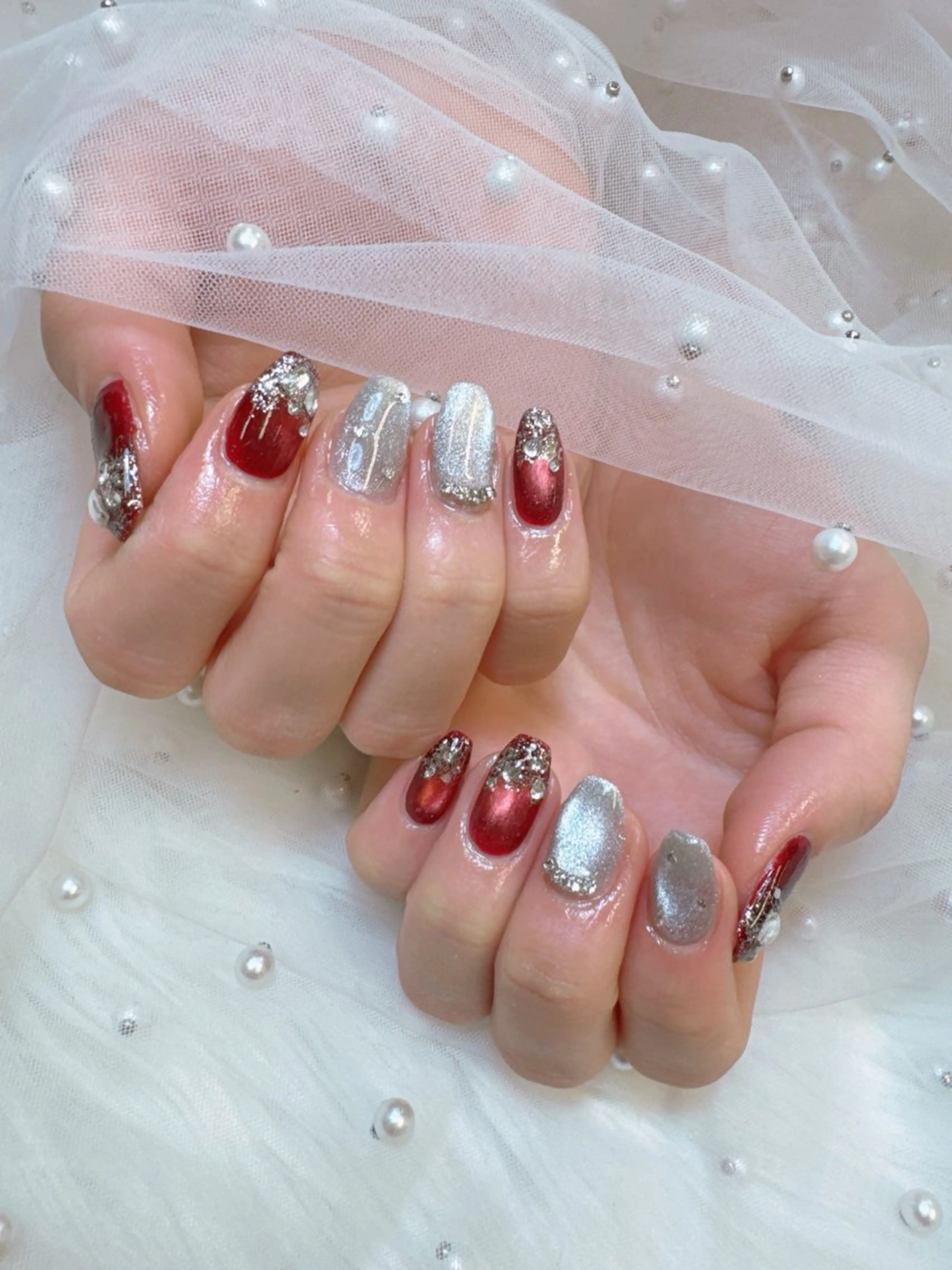 ネイル ハンドネイル クイーンズネイル銀座所属・Queeens nailのネイルデザイン