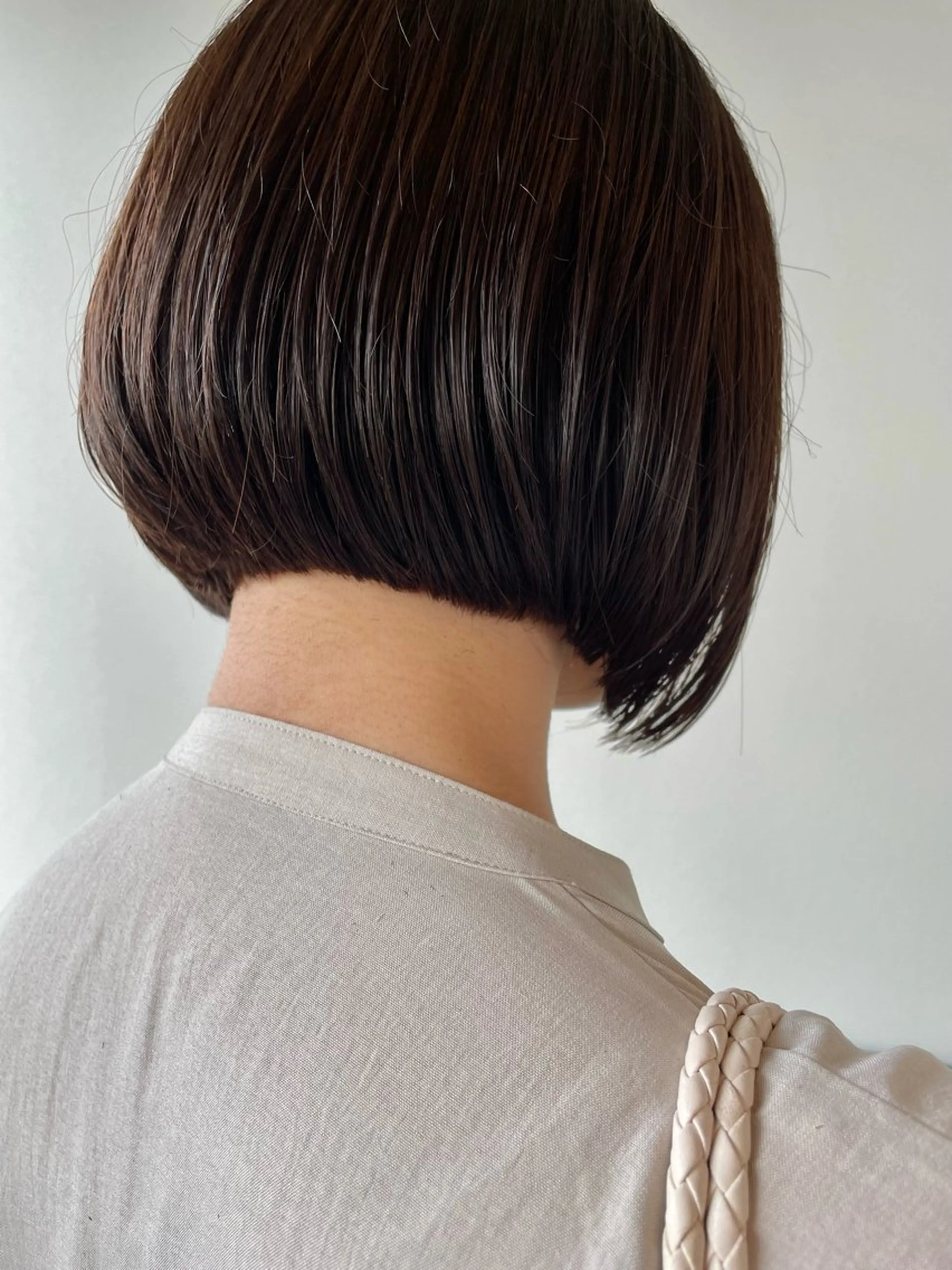 ショート カラー 艶カラー🌙縮毛矯正 /ボブ【Reina】のヘアスタイル