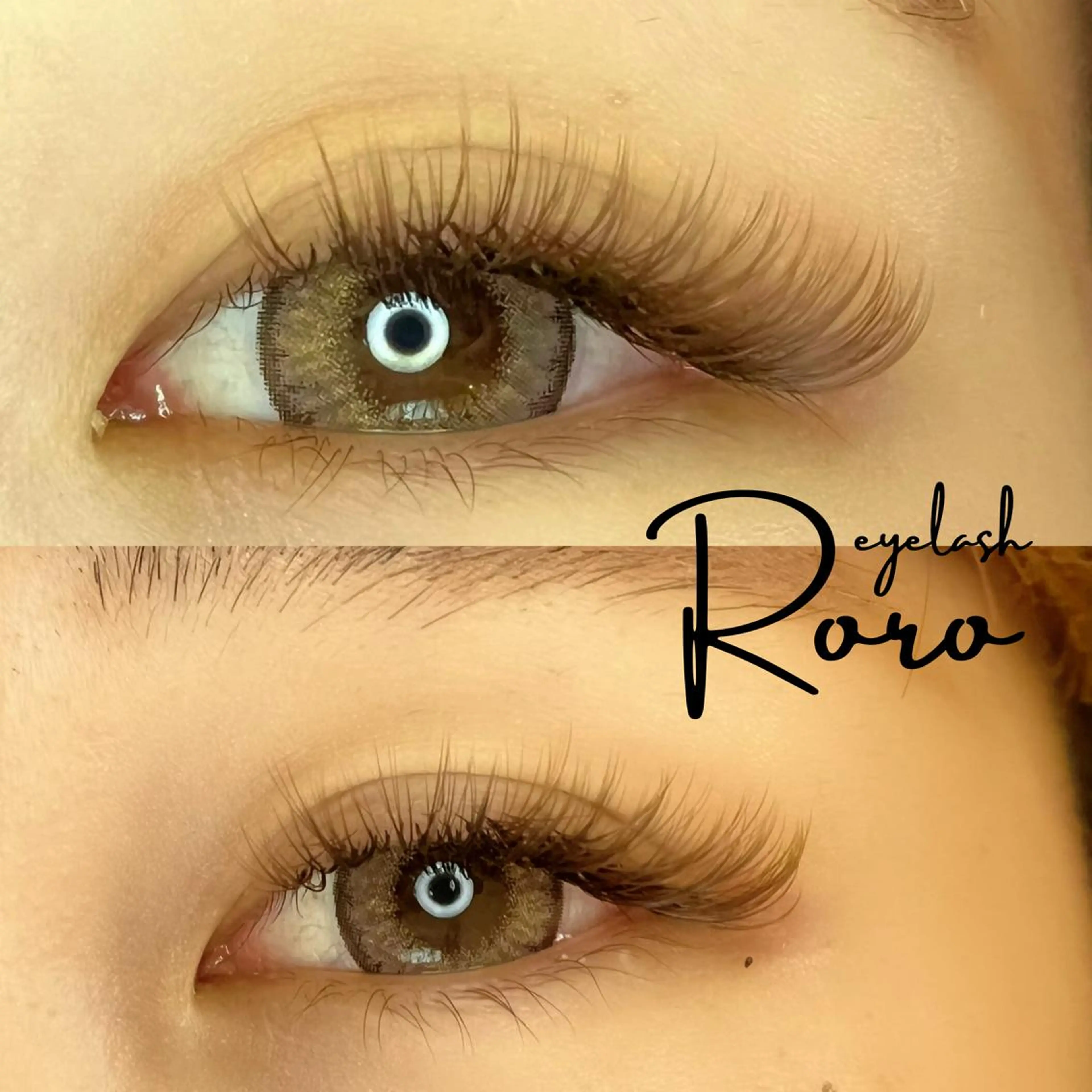マツエク・マツパ バインドロック カラーマツエク マツエク eyelash RORO.のマツエク・マツパデザイン