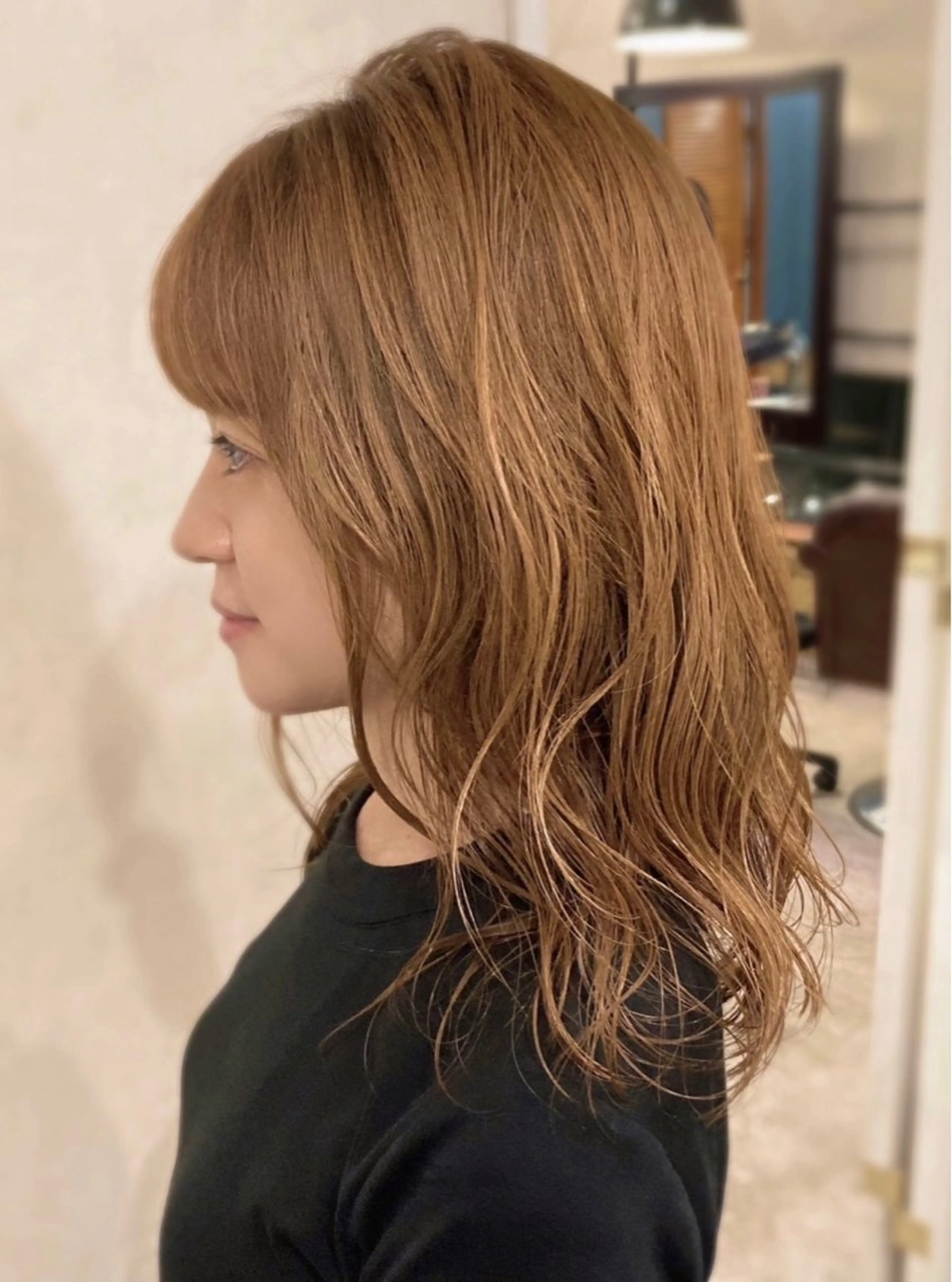 セミロング DILL大通り所属・札幌初コテ巻きパーマ 🍁和田洋🍁のヘアスタイル