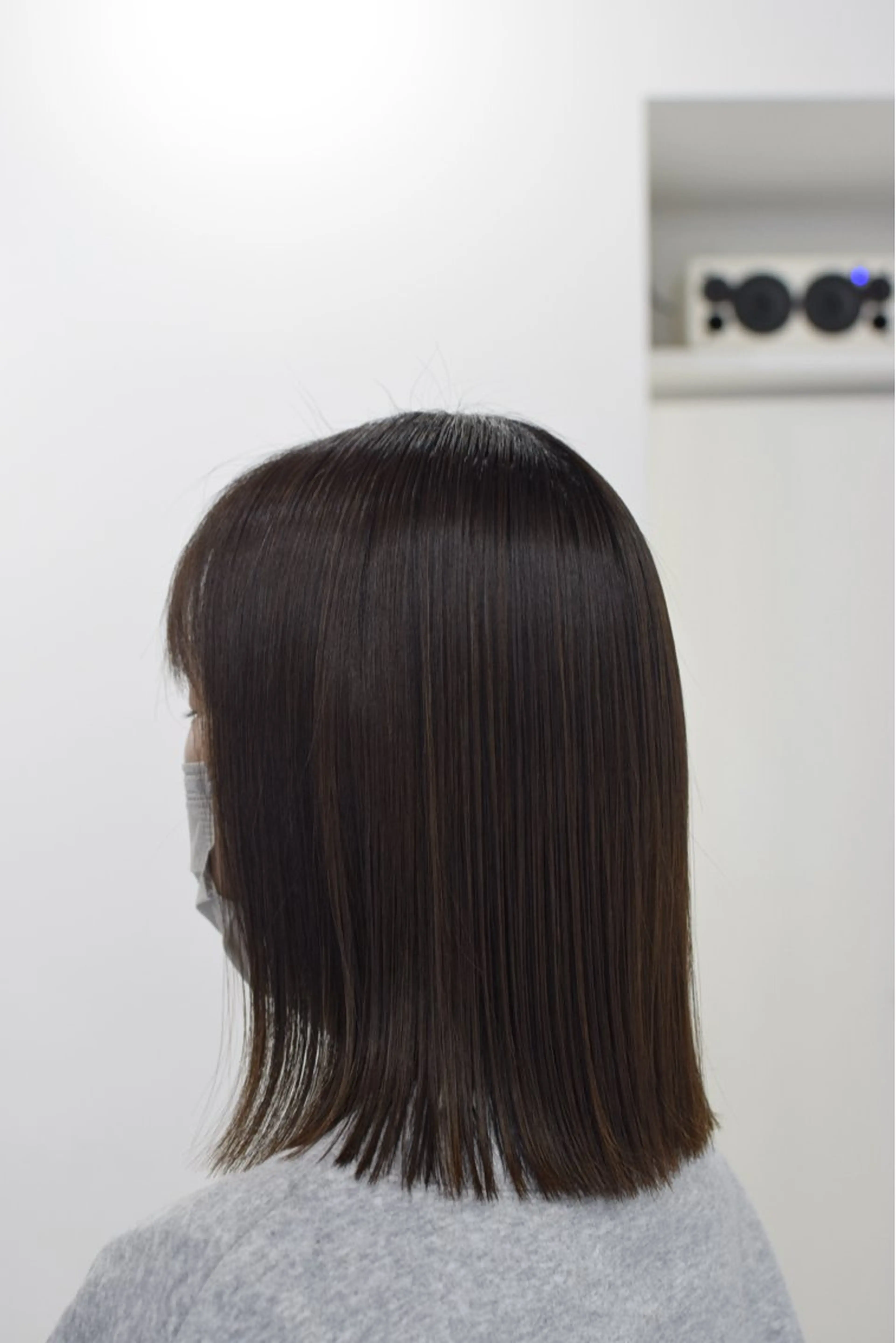 ミディアム 縮毛矯正 ［  ］Shiro所属・Shiro RENのヘアスタイル